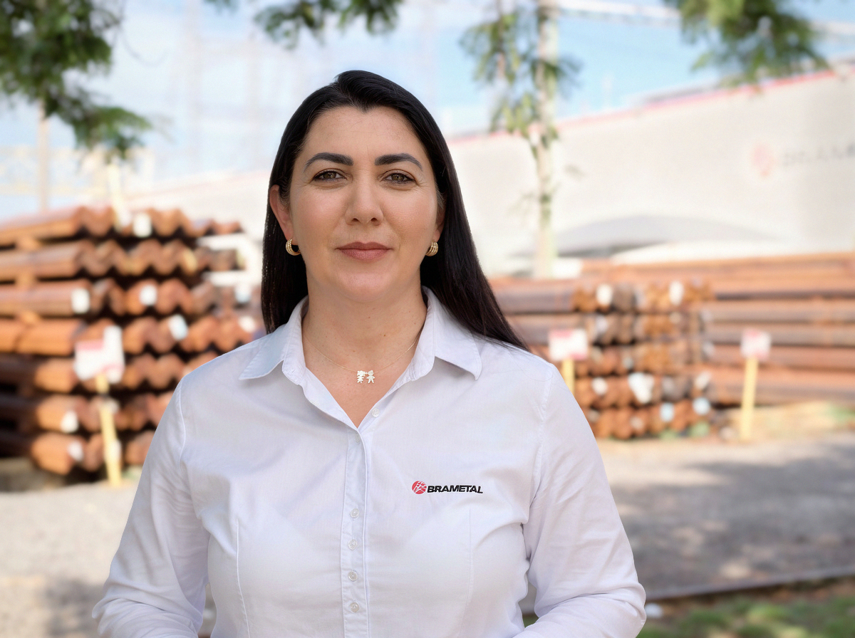 Priscila Monechi, coordenadora de S|G da Brametal.