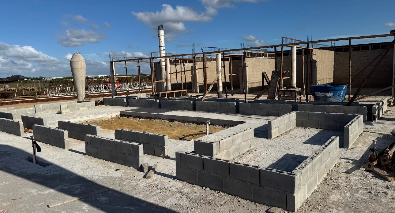 Obra da Rodoviária Municipal de Linhares, que terá capacidade para atender 300 mil passageiros/ano