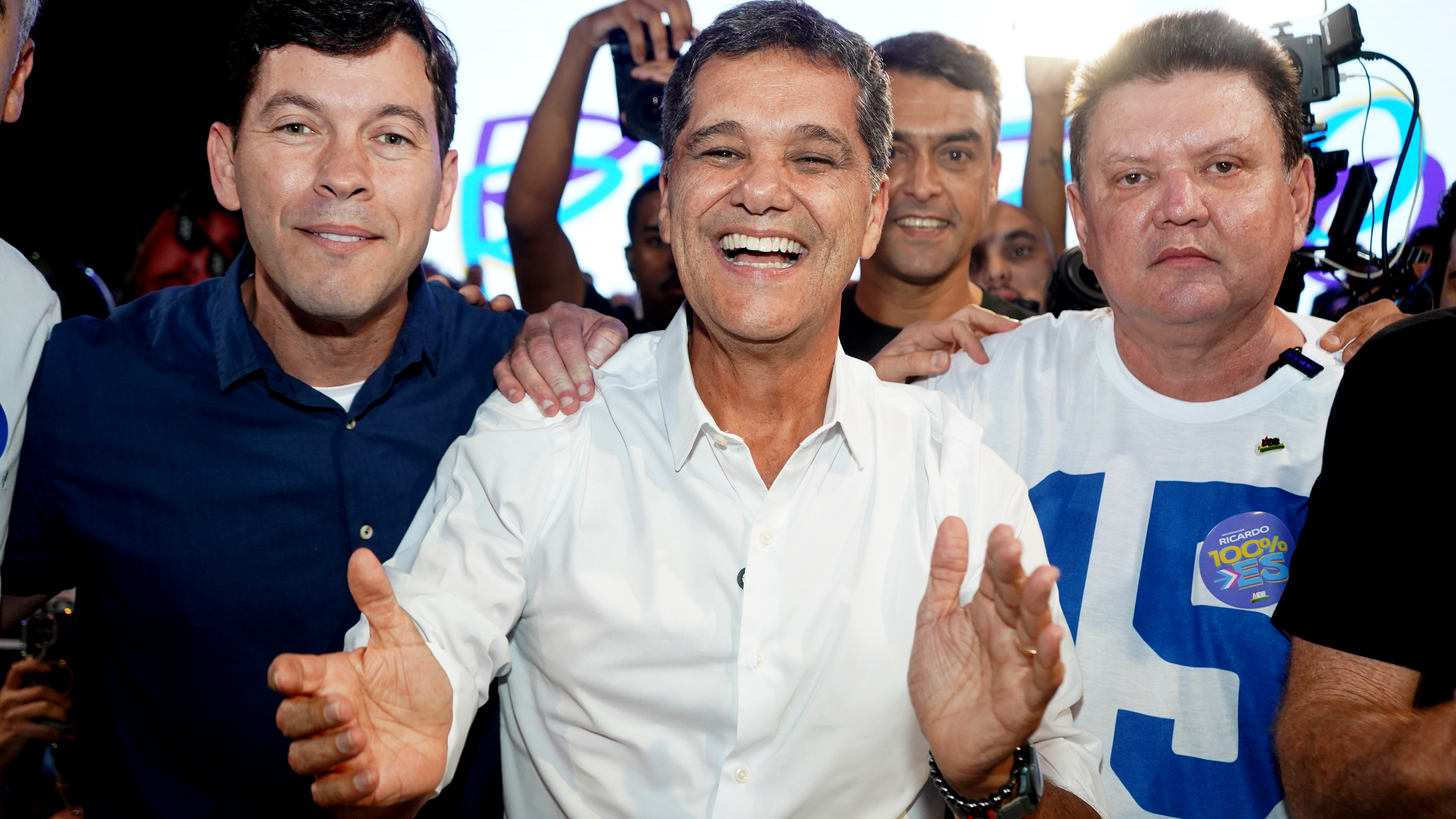 MDB lança candidatura de Ricardo Ferraço ao governo e de Rose de Freitas ao Senado em convenção