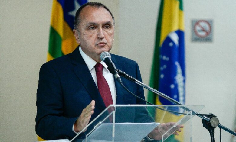 Rodney Miranda discursa como secretário de Segurança de Goiás
