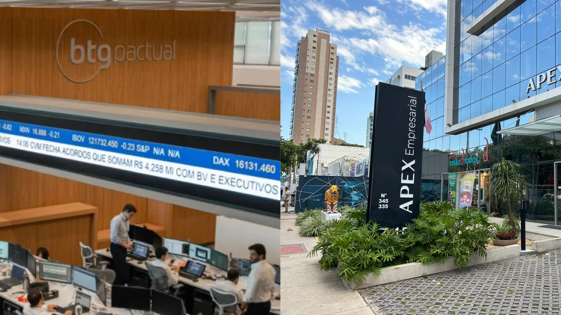 BTG Pactual rompe contrato de distribuição com a Apex Partners