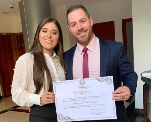 Lívia e Renzo Vasconcelos