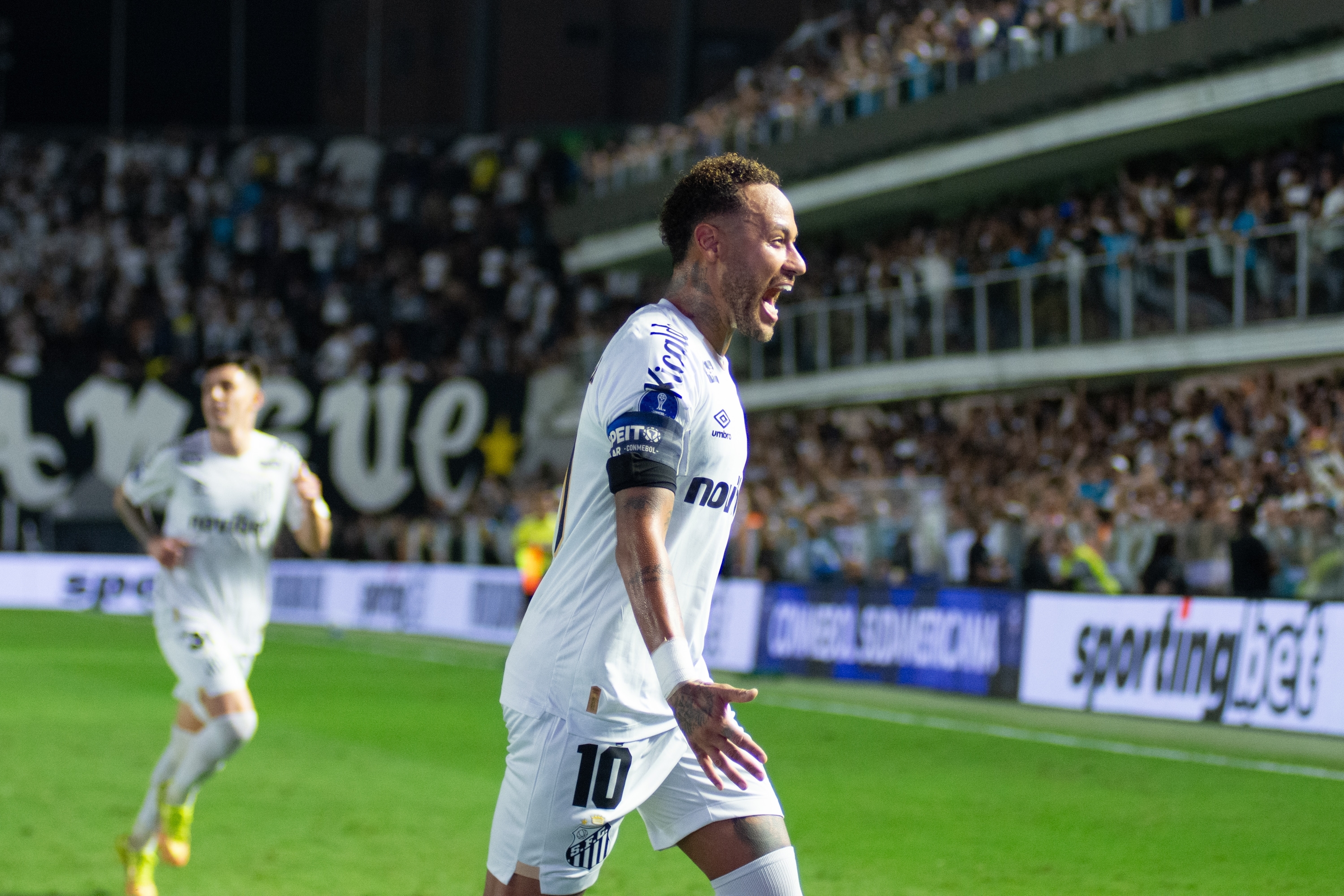 Neymar JR, jogador do Santos