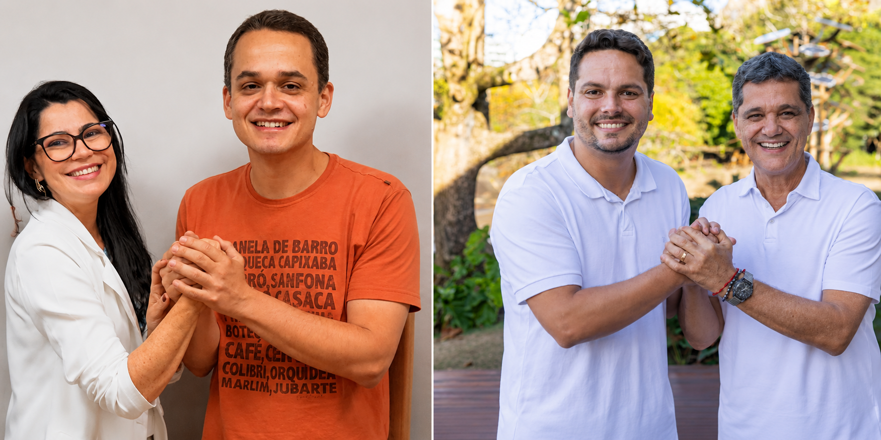 Eliane Leal, Lorenzo Pazolini, Camillo Neves e Ricardo Ferraço