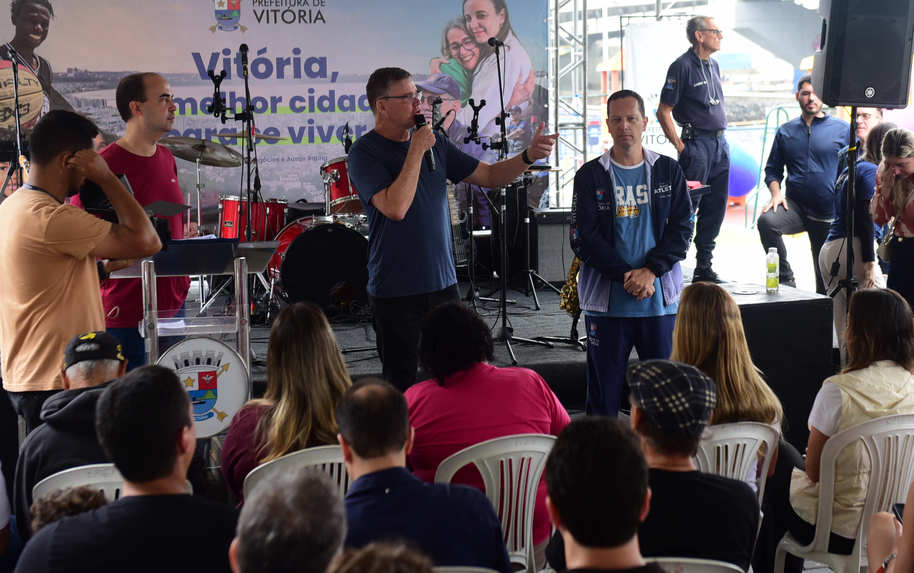 Inauguração do Centro Náutico da Capital e urbanização do Pontal de Camburi