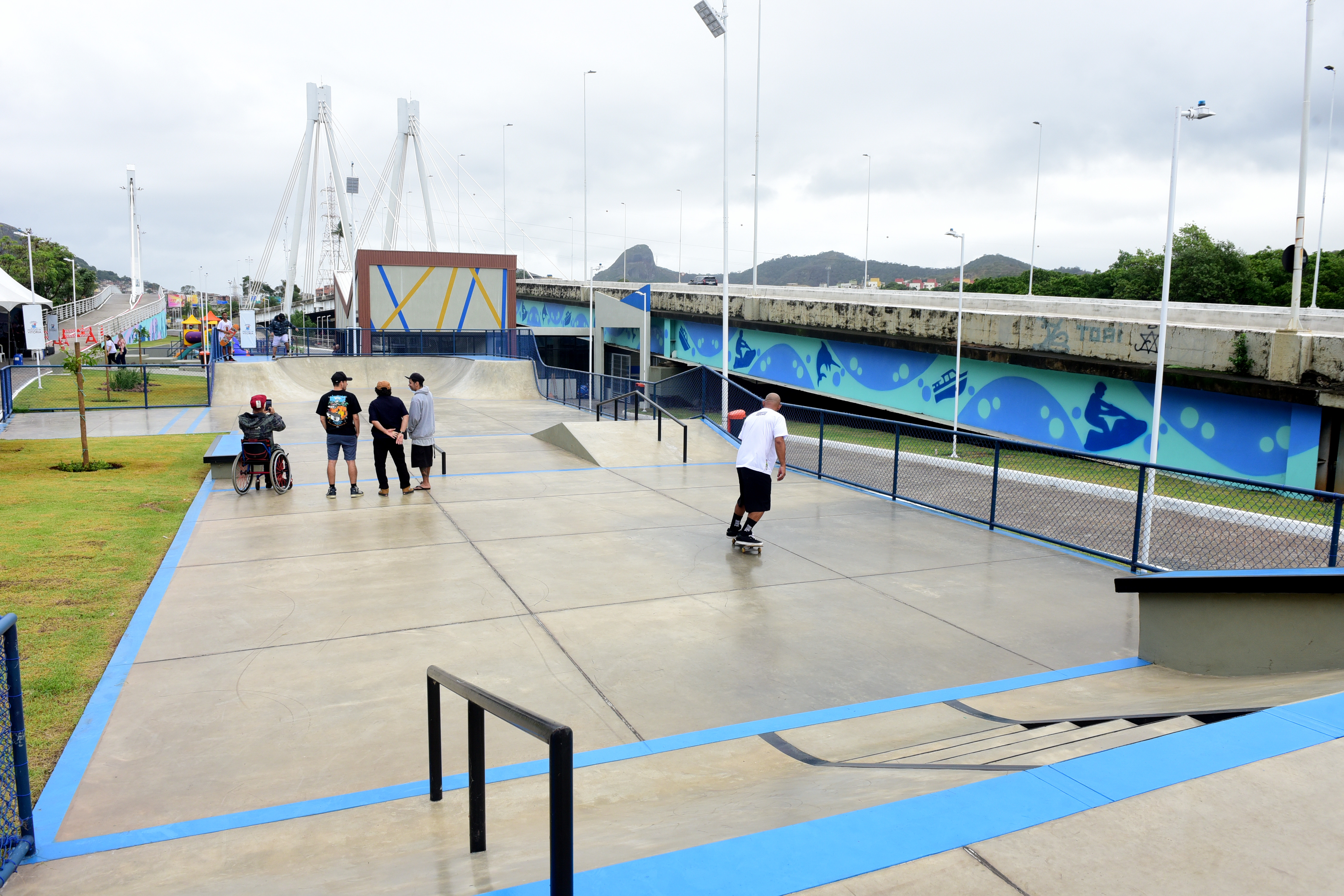 Inauguração do Centro Náutico da Capital e urbanização do Pontal de Camburi