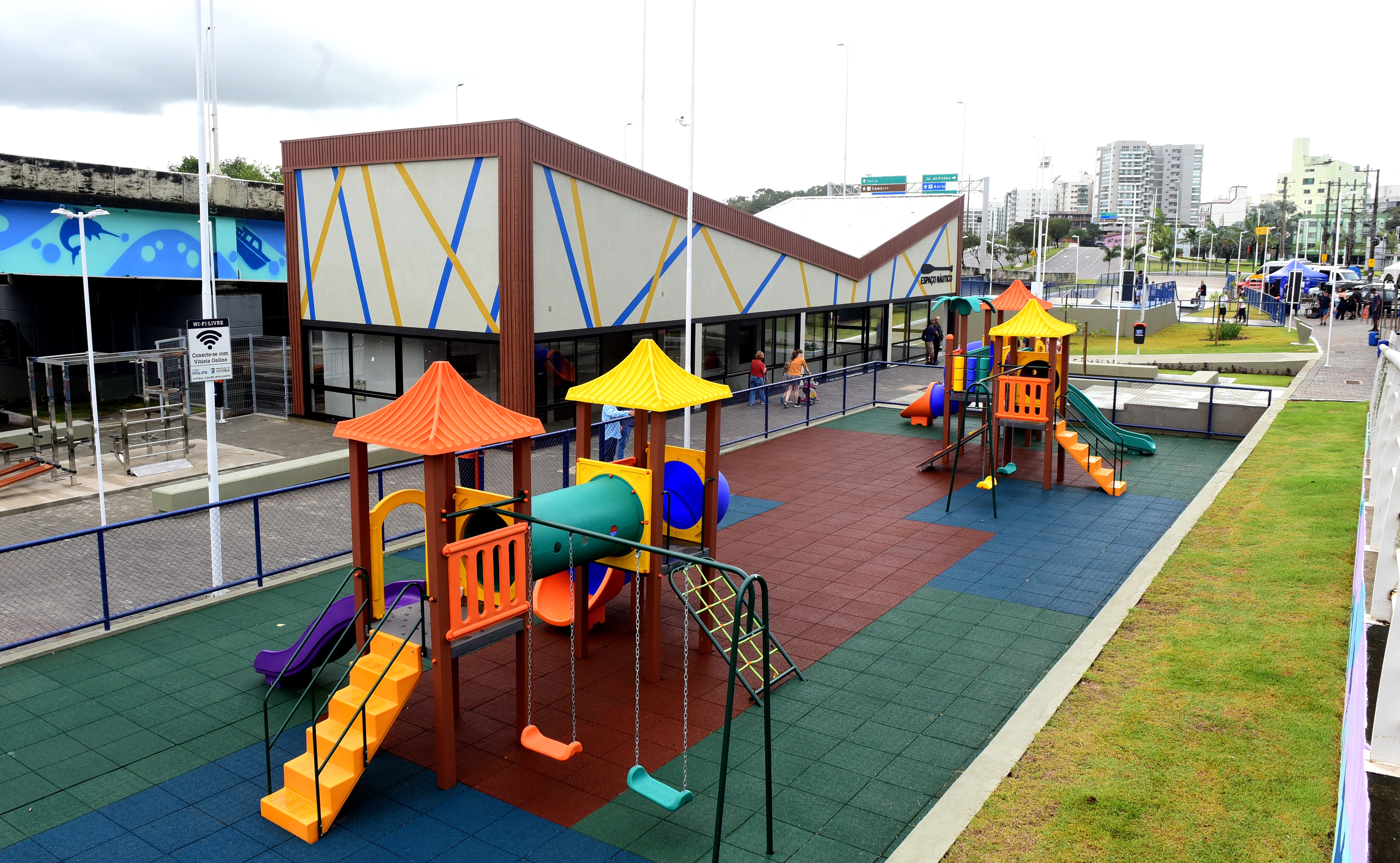 Inauguração do Centro Náutico da Capital e urbanização do Pontal de Camburi