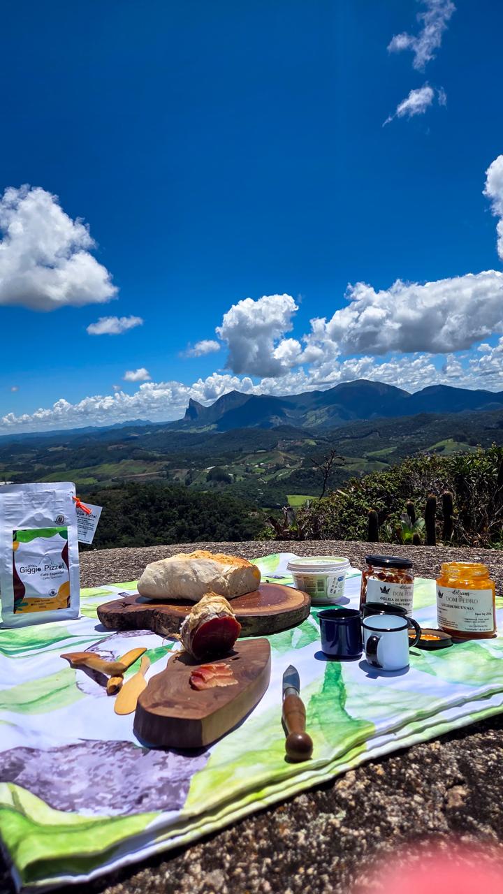 Café da manhã no Parque Estadual do Forno Grande