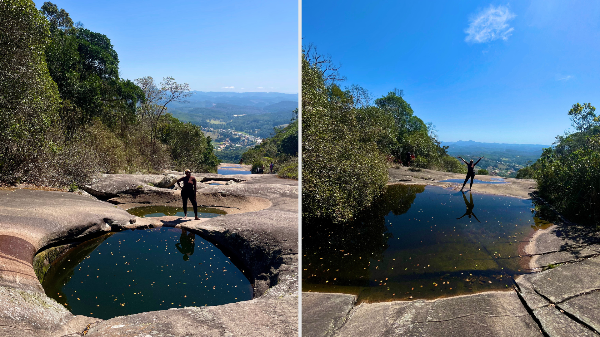 Piscinas naturais do Parque Estadual Pedra Azul