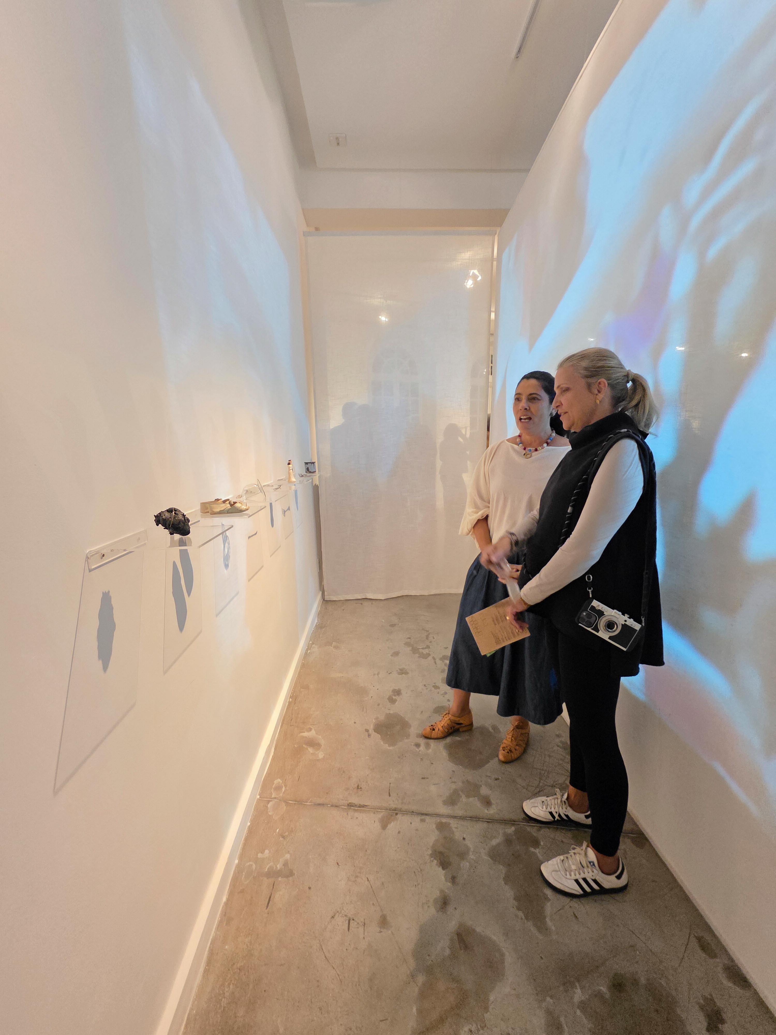 Exposição "Entre tempos e Coisas" de Rosana Paste