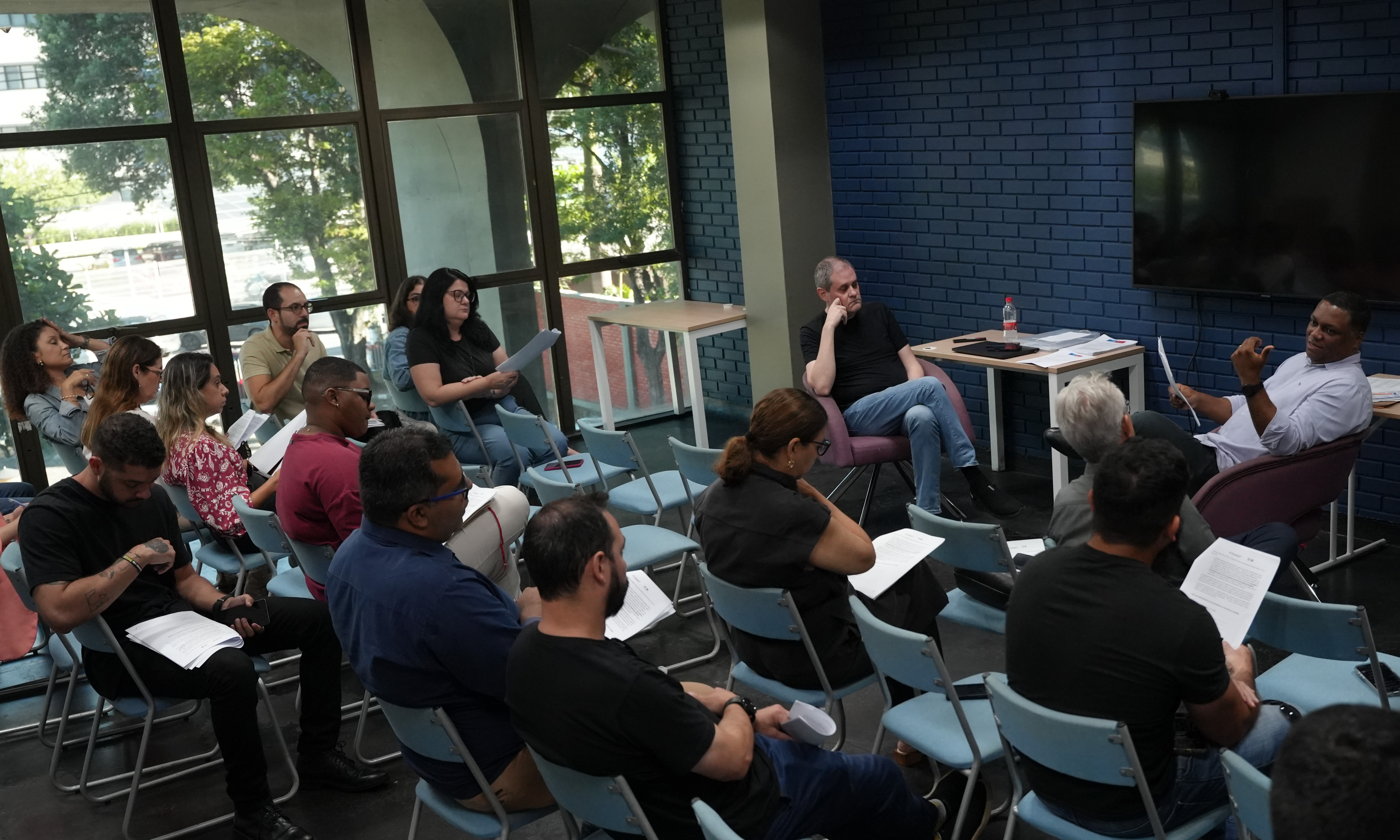 Reunião com assessores do candidatos