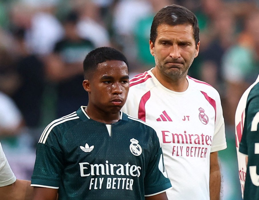 Endrick fica de fora da estreia do Real Madrid no Campeonato Espanhol