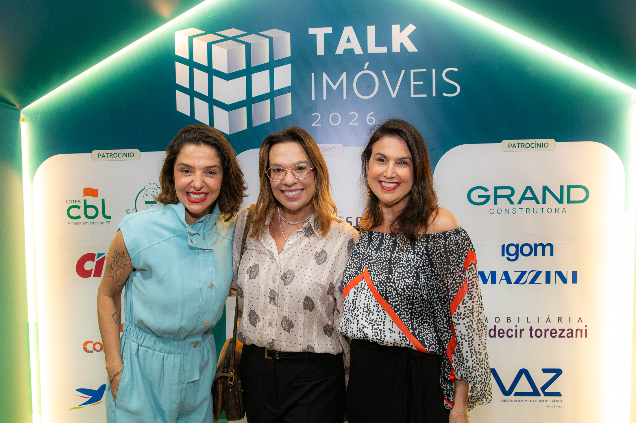 Mariana Perini, Andréia Lopes e Renata Rasseli