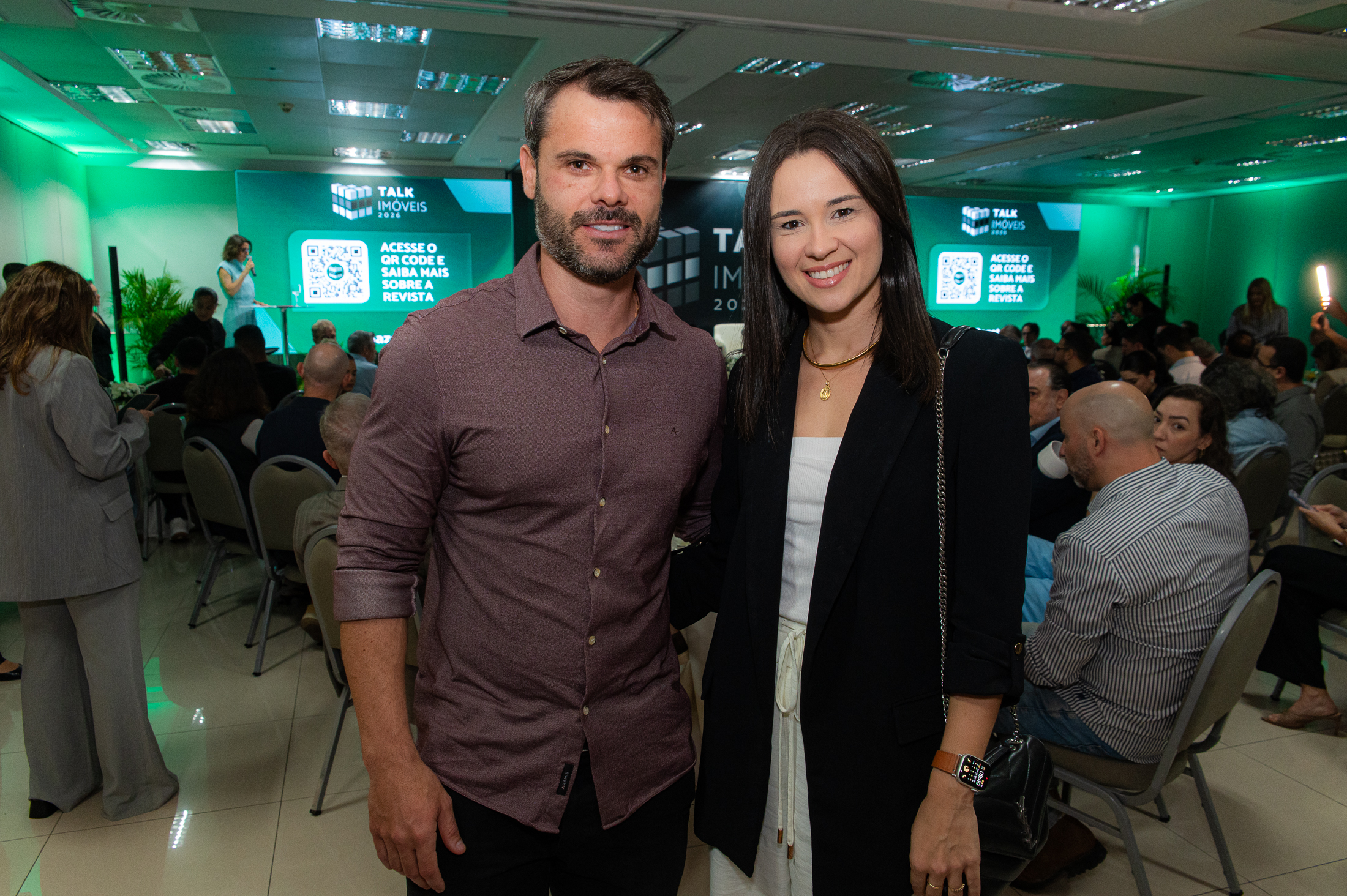 Thiago Sirtoli e Lívia Giacomin , diretores da Mivita Construtora