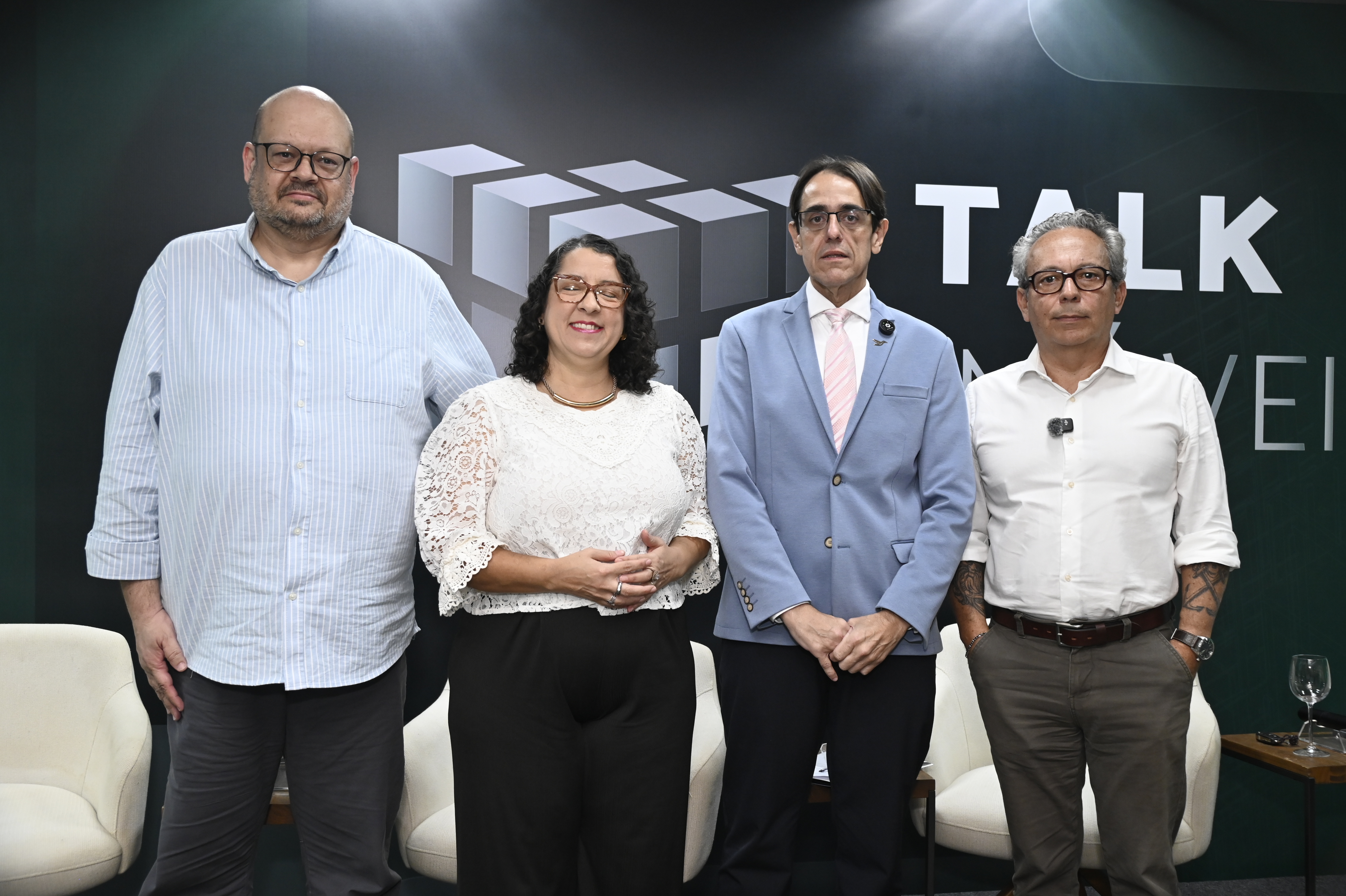 Marcelo Gonçalves, Karine Nobre, Manoel Dias e Renato Avelar