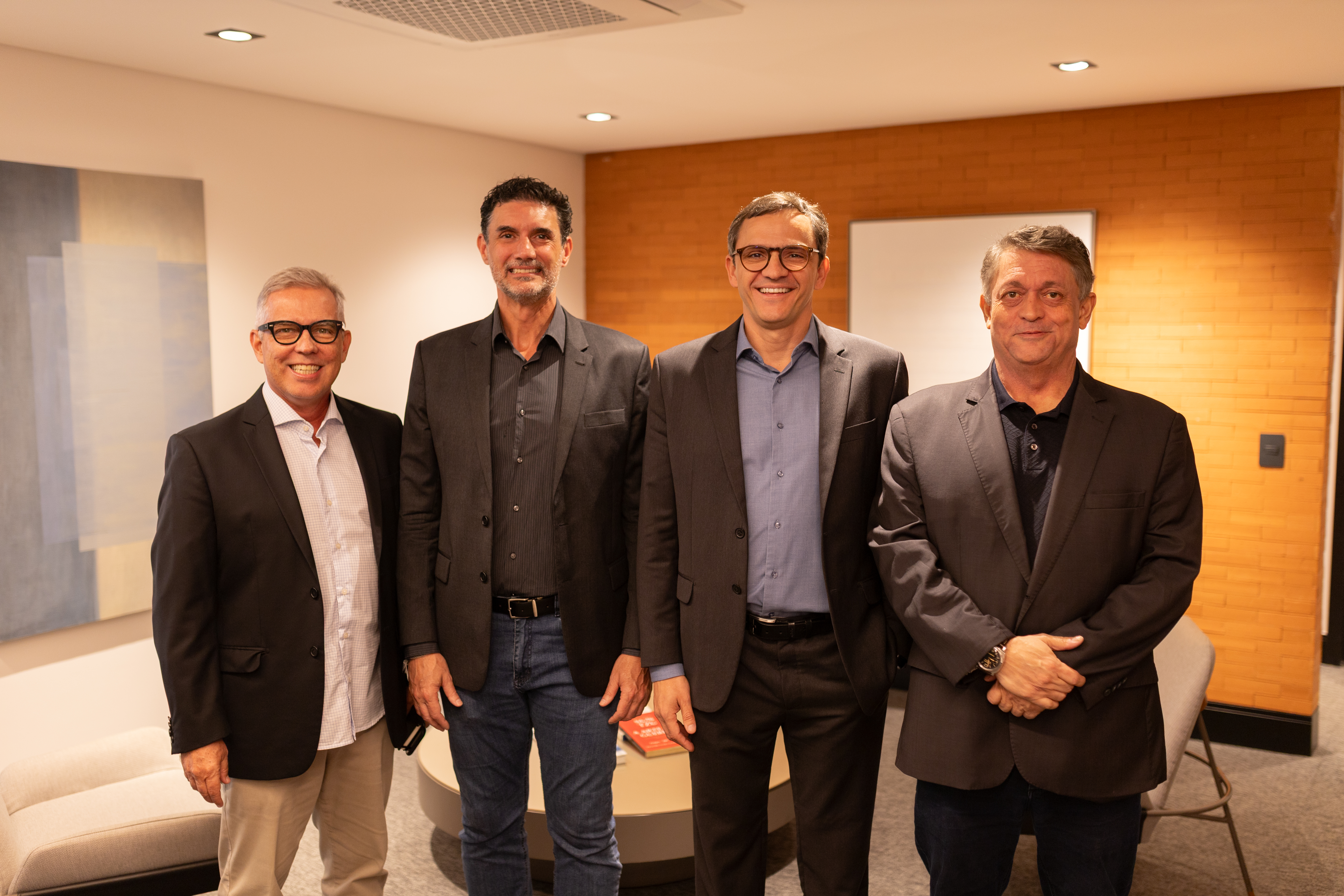 André Hees, Juarez Soares, Thiago Santos e Fabrício Cardoso