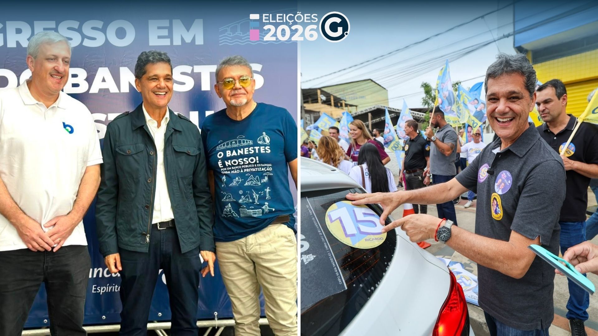 Primeiros dias de campanha de Ricardo Ferraço