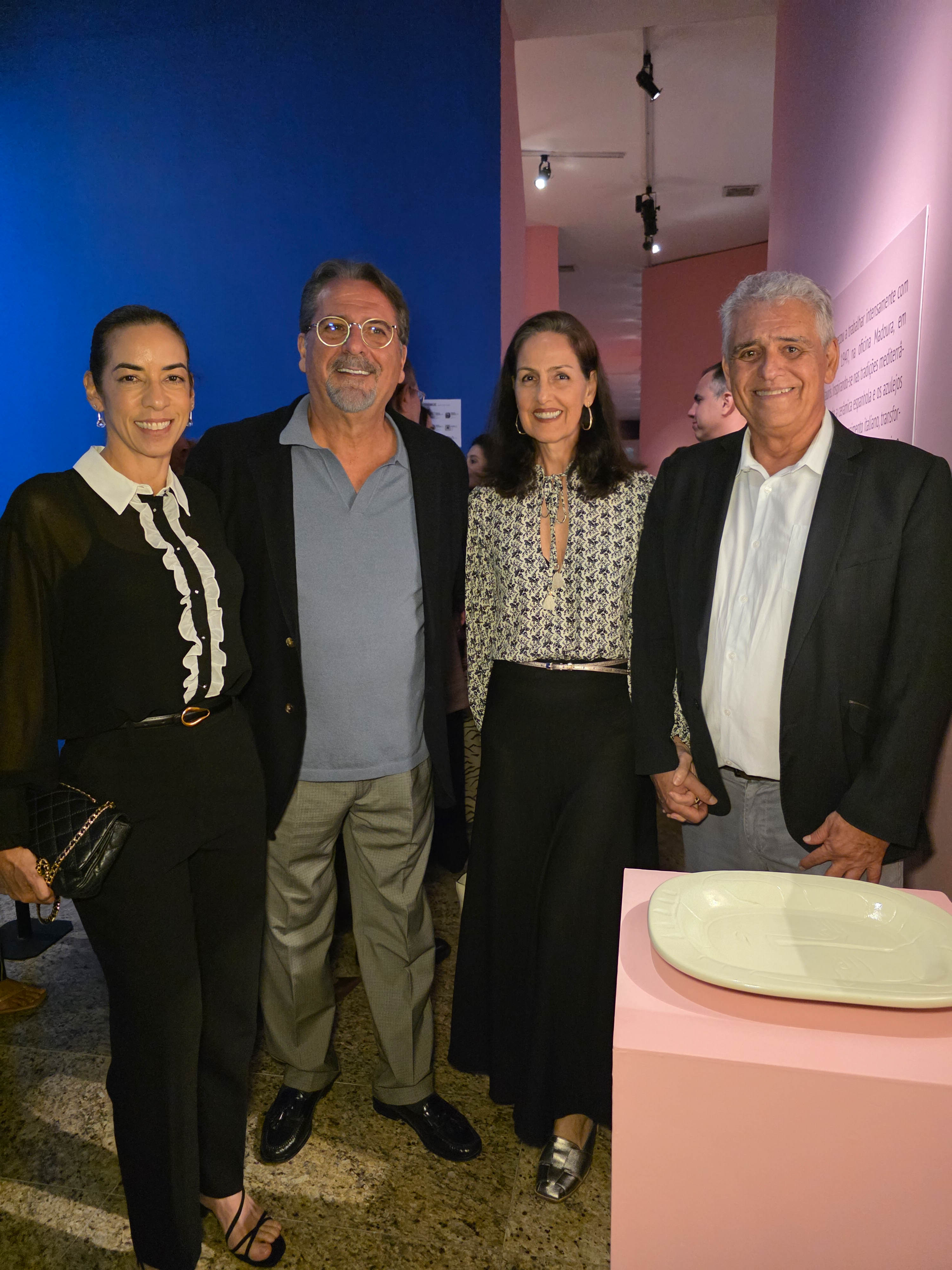 Roberta Moura, Alvaro Moura, Priscila Pelissari e João Gualberto