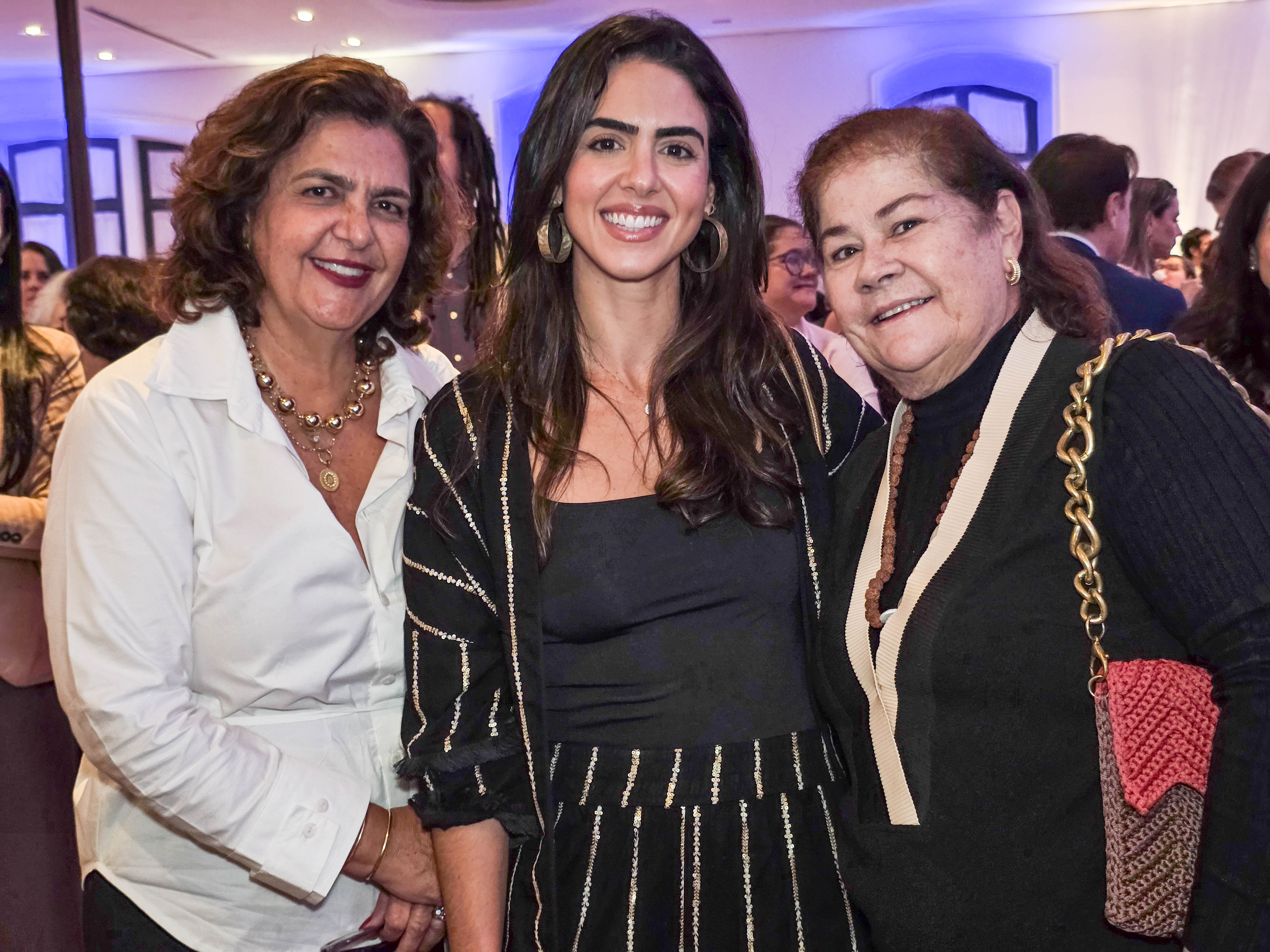 Angelina Cortes, Nina Veiga e Virginia Casagrande