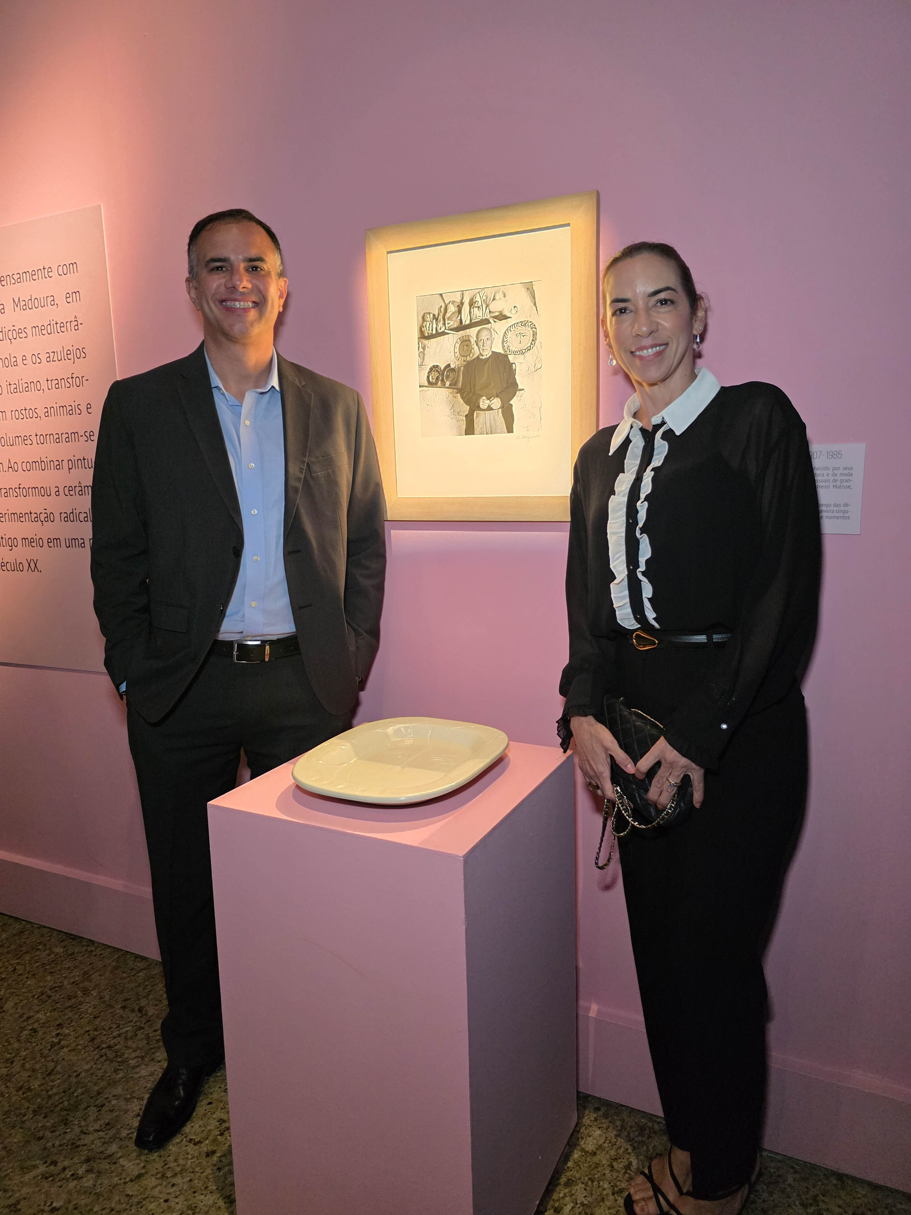 Bruno Bourguignon e Roberta Moura