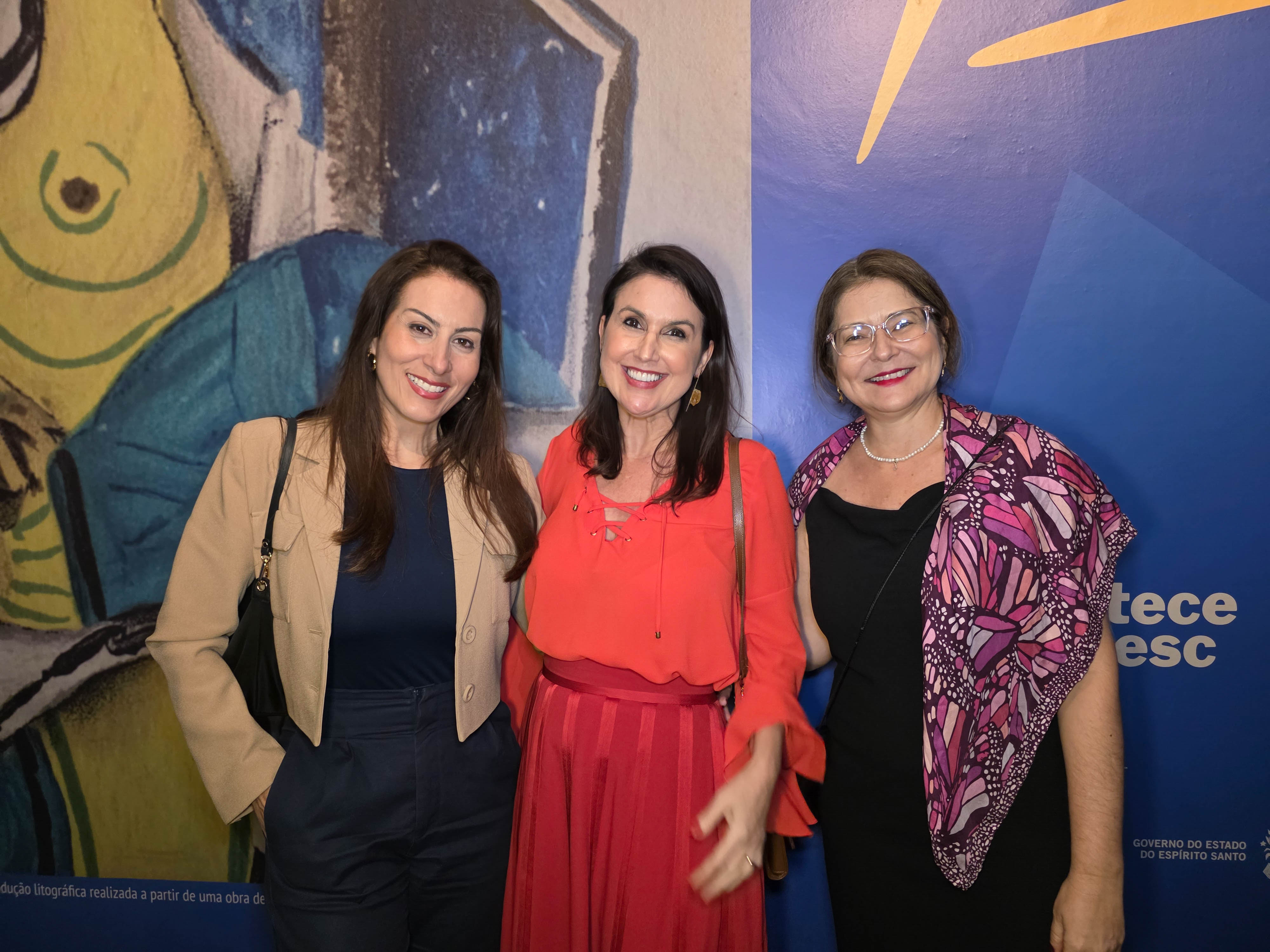 Carol Veiga, Renata Rasseli e Juliane Zaché