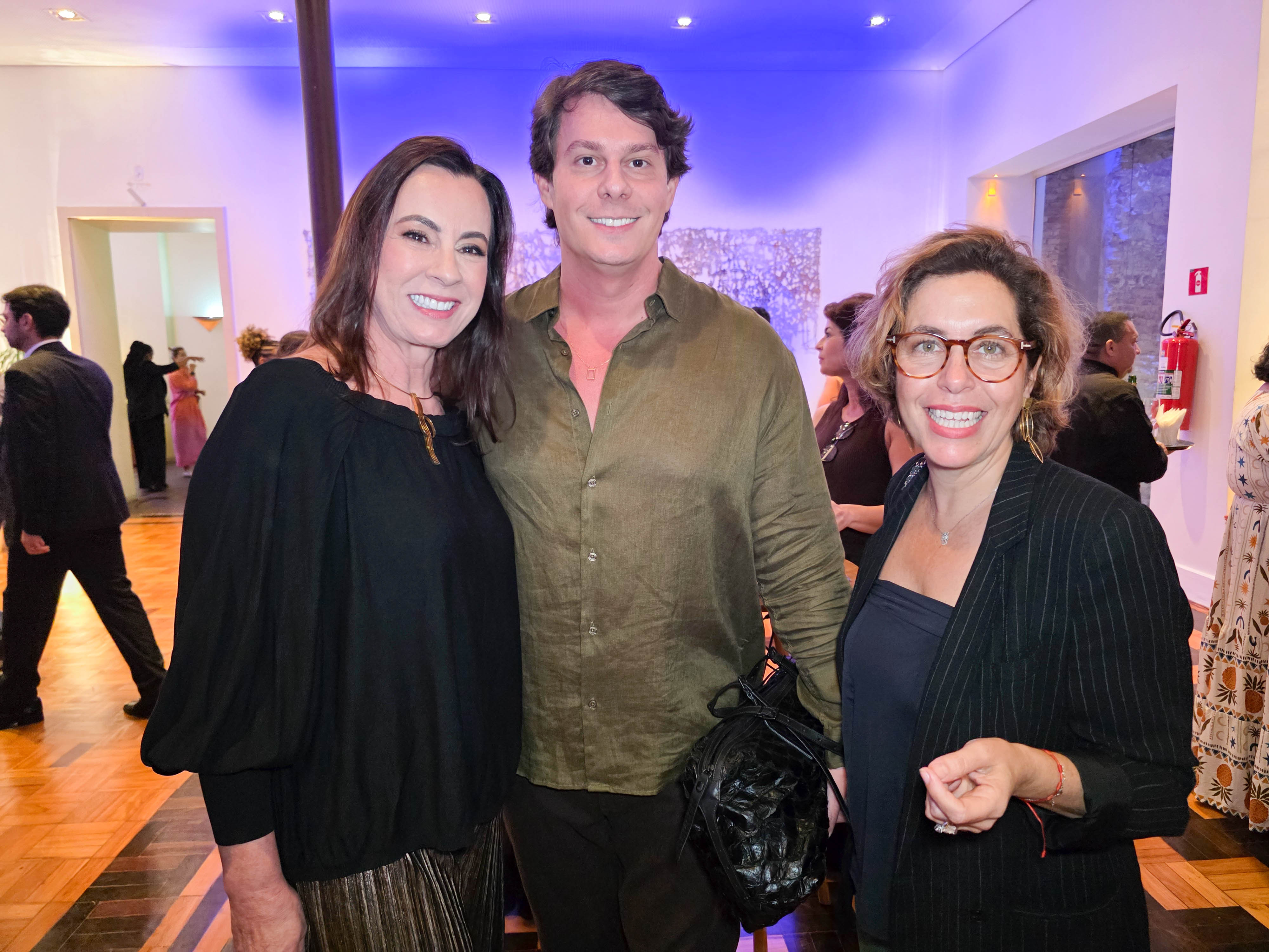 Luciana Almeida, Levy Neto e Rosa-Nina Liebermann
