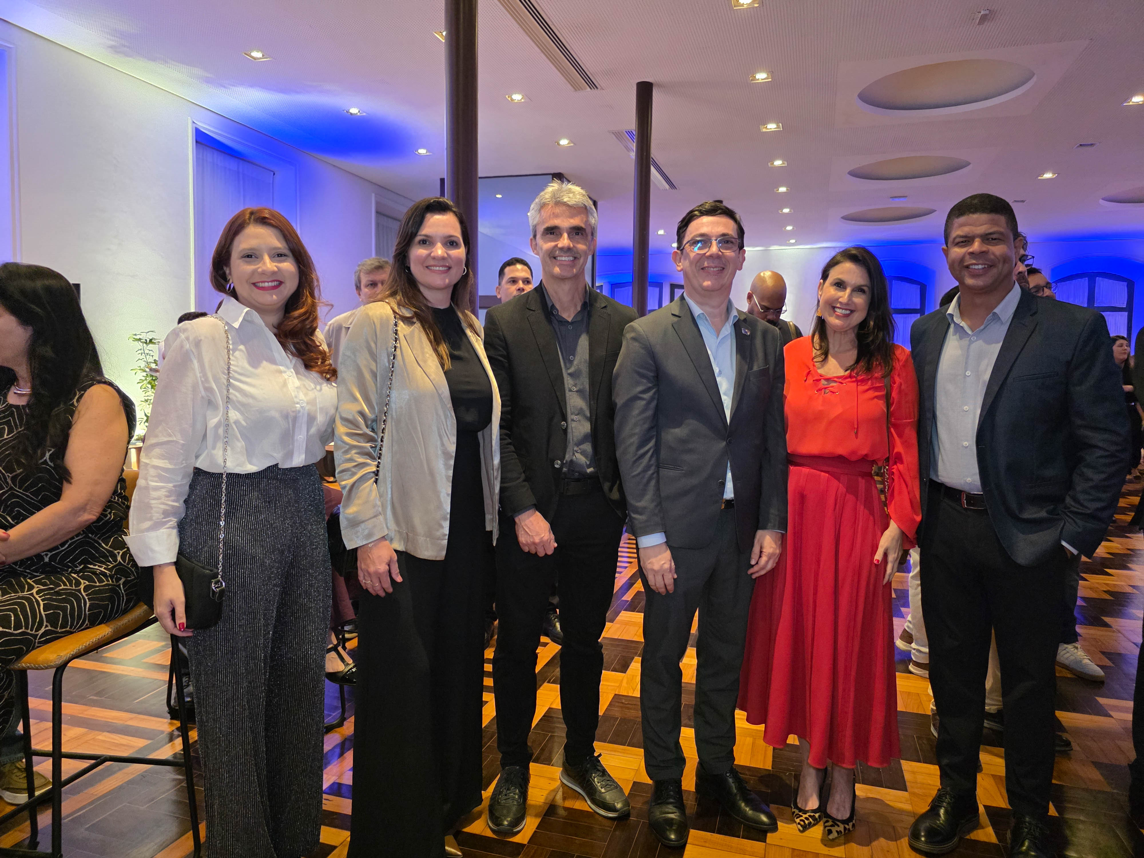 Carol Lima, Leila Marchesi, Bruno Passoni, Richardson Schimittel, Renata Rasseli e Giliard Ferreira