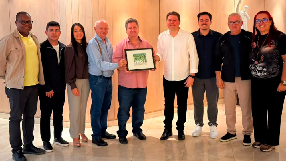 Comitiva capixaba se reuniu com representantes do Santuário Nacional de Aparecida