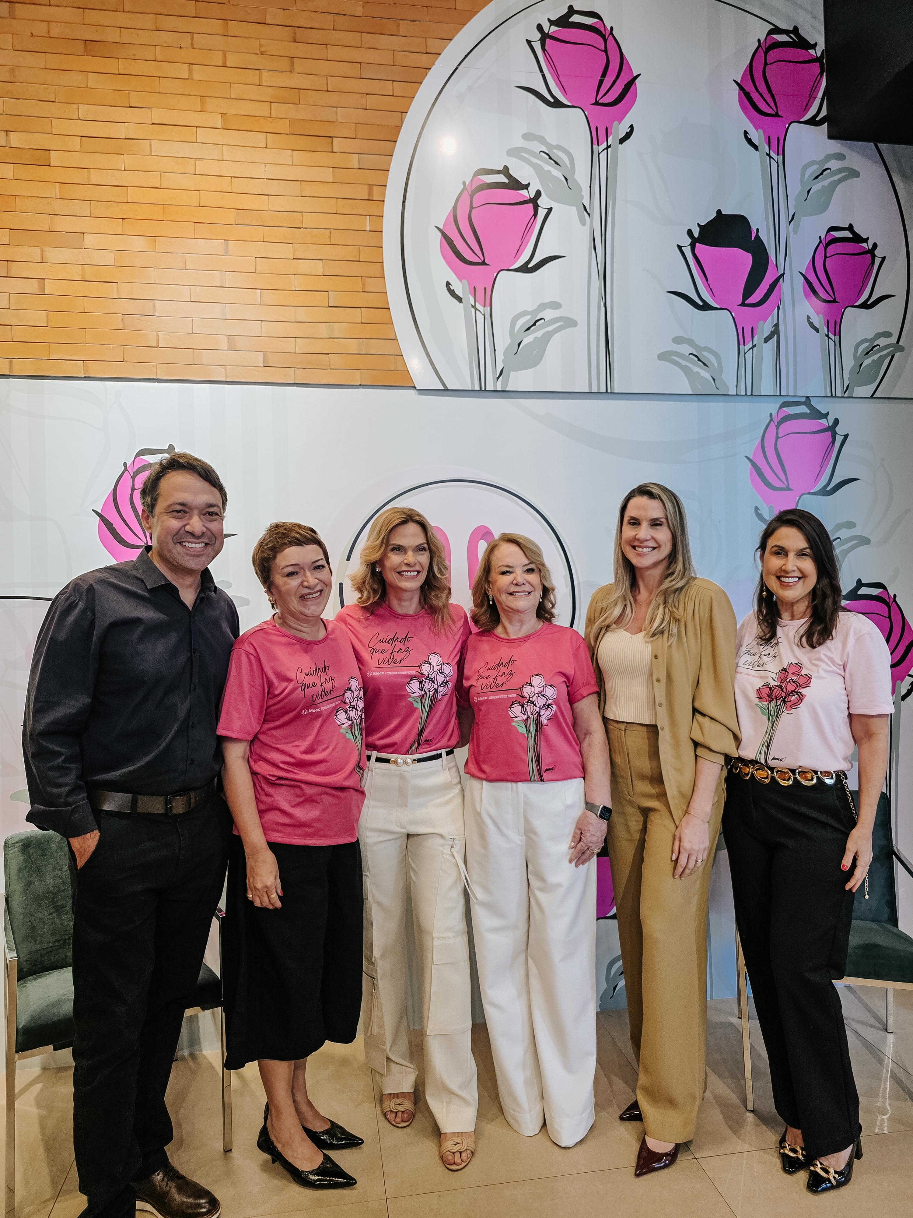Raphael Brotto, Adriana Delmaestro, Mariana Buaiz, Marilucia Dalla, Leticia Dalvi e Renata Rasseli