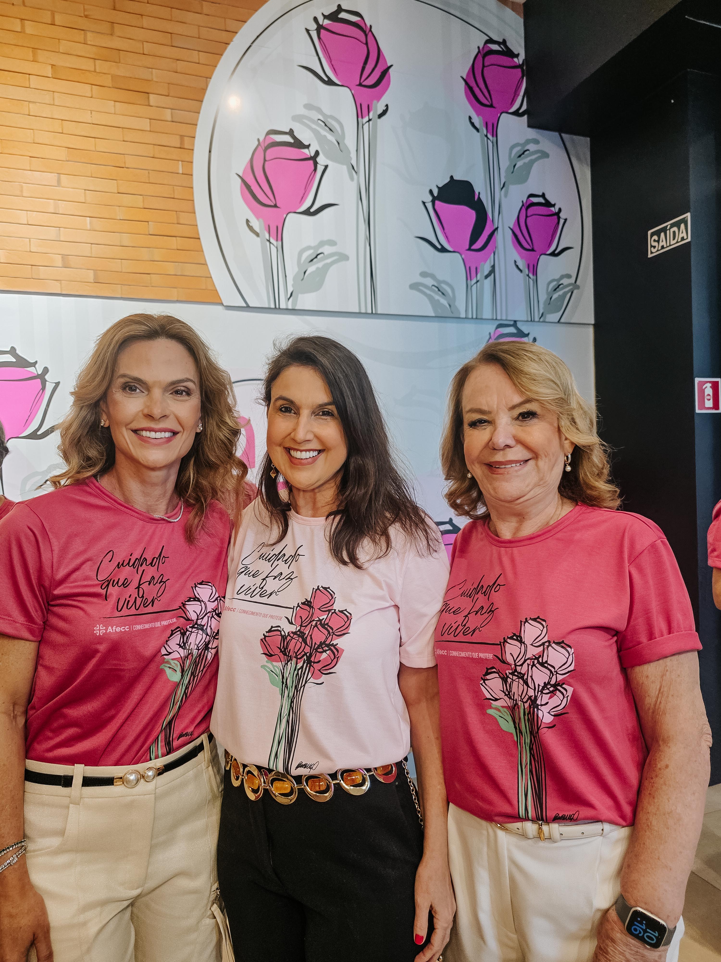 Mariana Buaiz, Renata Rasseli e Marilucia Dalla