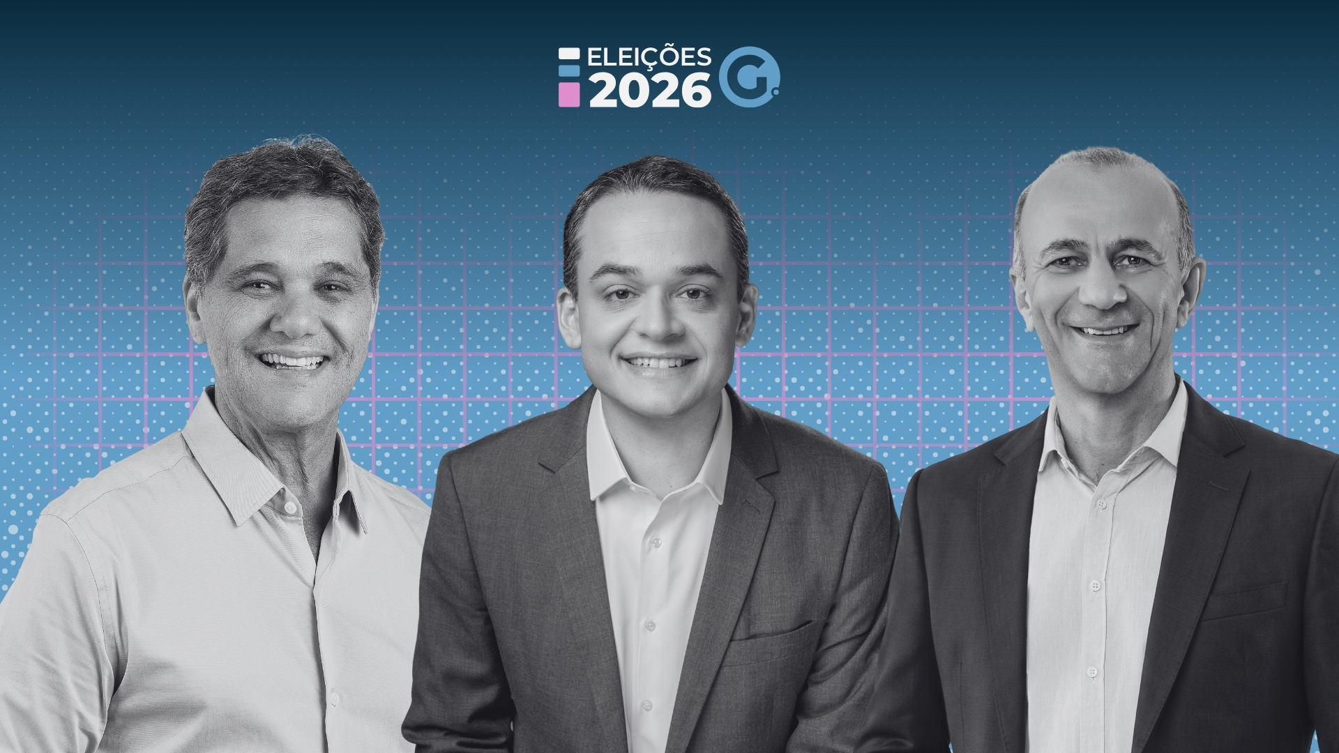 Ricardo Ferraço, Lorenzo Pazolini e Helder Salomão são candidatos a governador