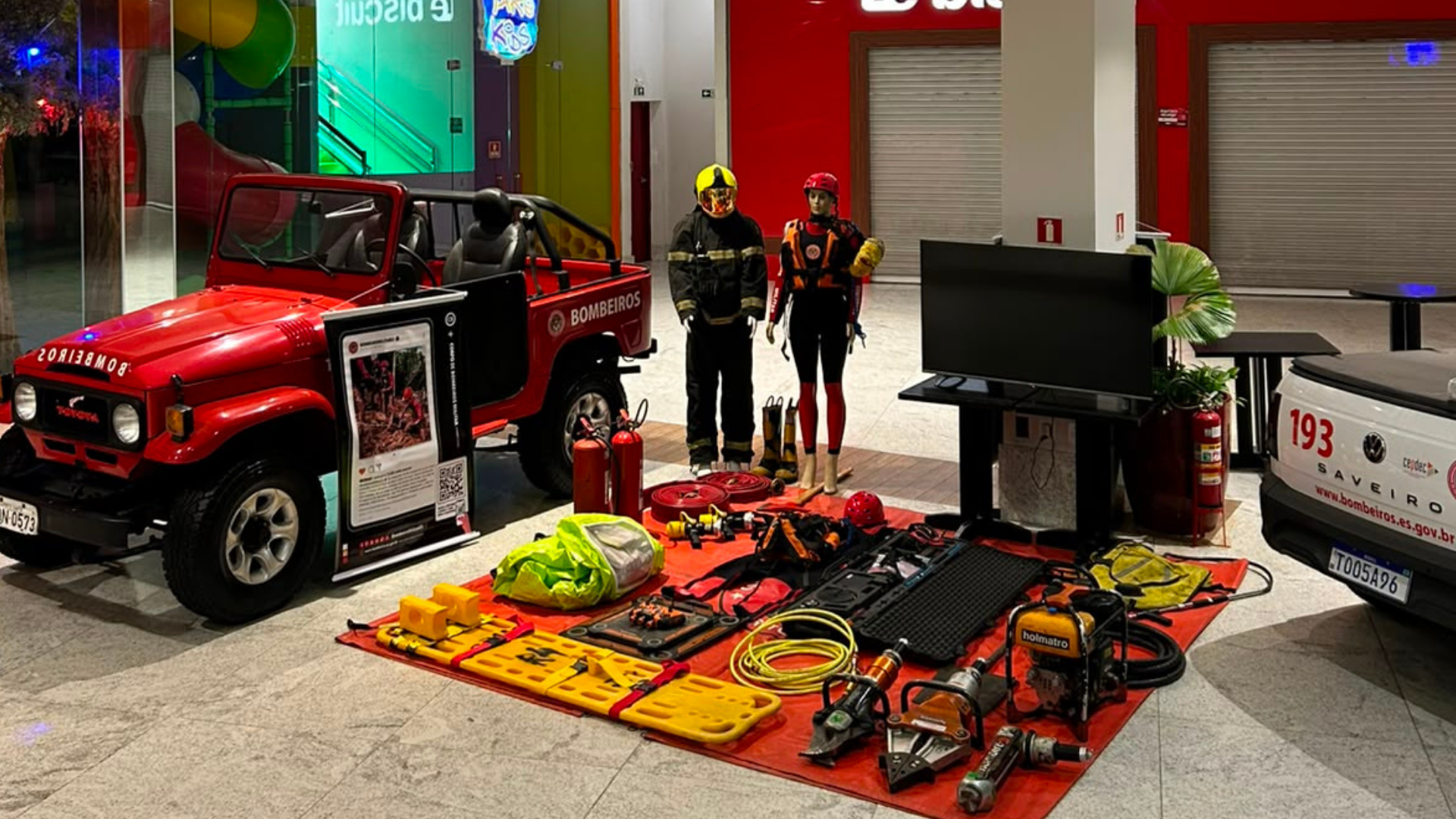 Shopping Moxuara receberá exposição de viaturas, equipamentos e presença de cães operacionais