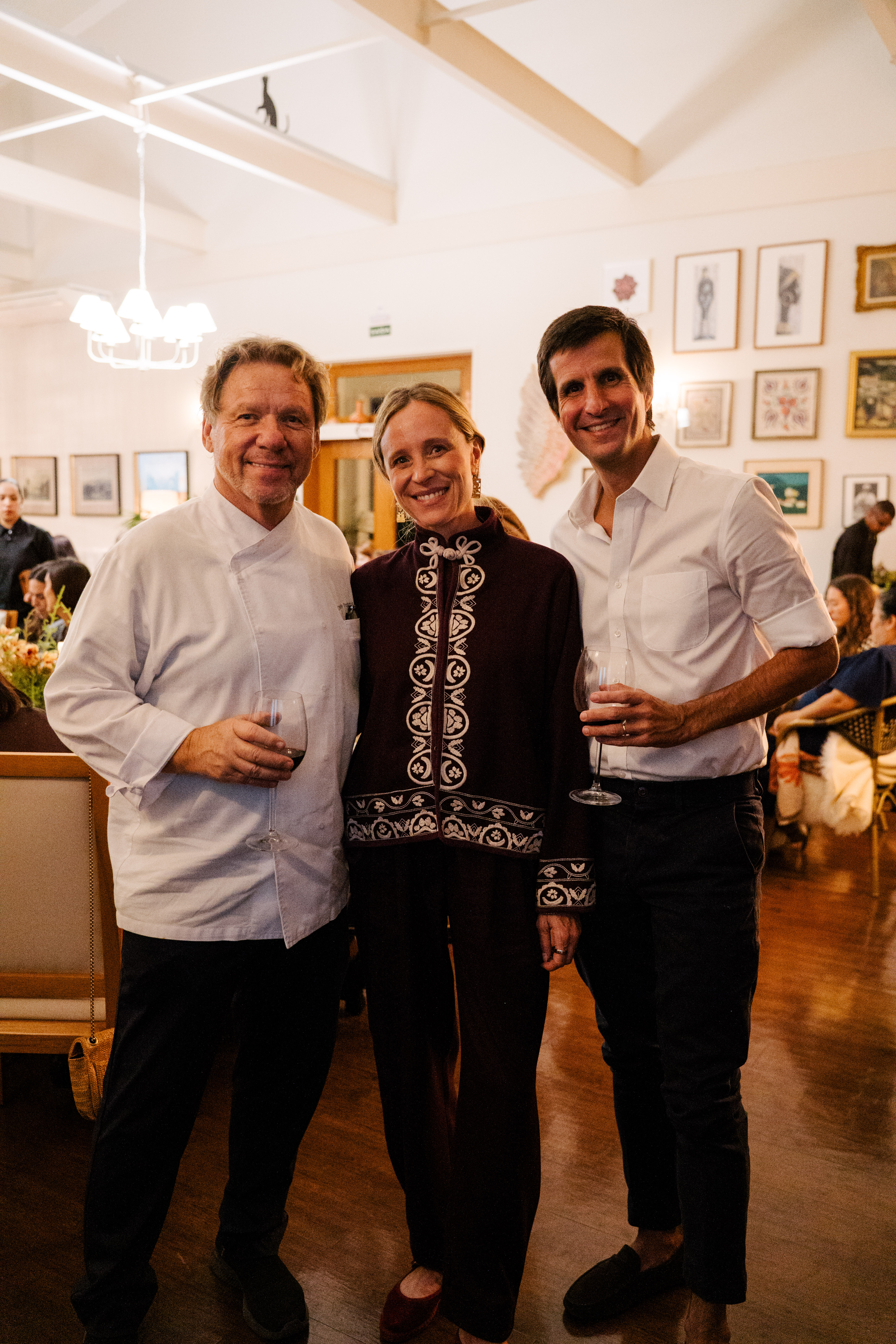 Jantar de Claude Troisgros em Pedra Azul