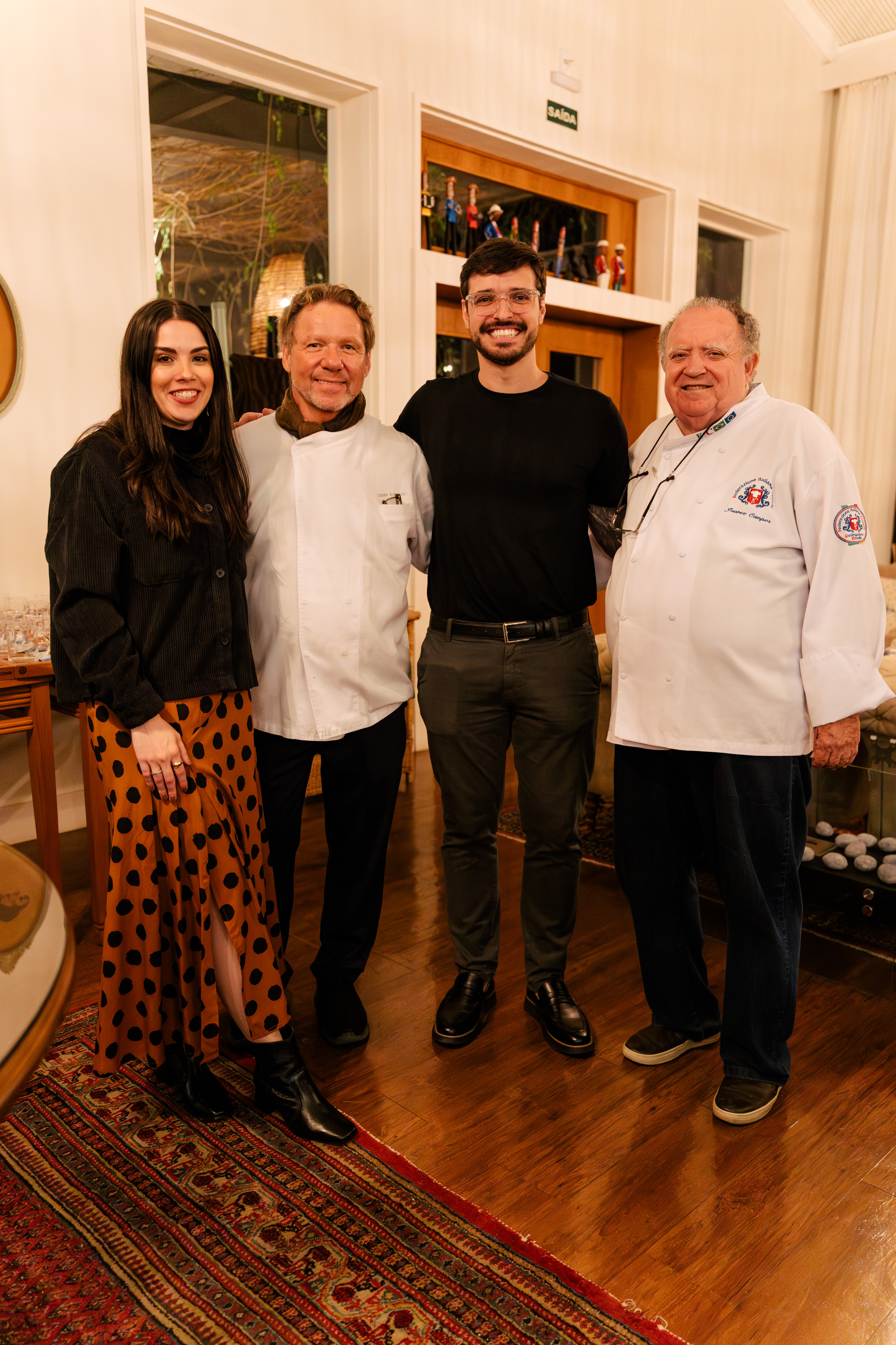Jantar de Claude Troisgros na Pedra Azul