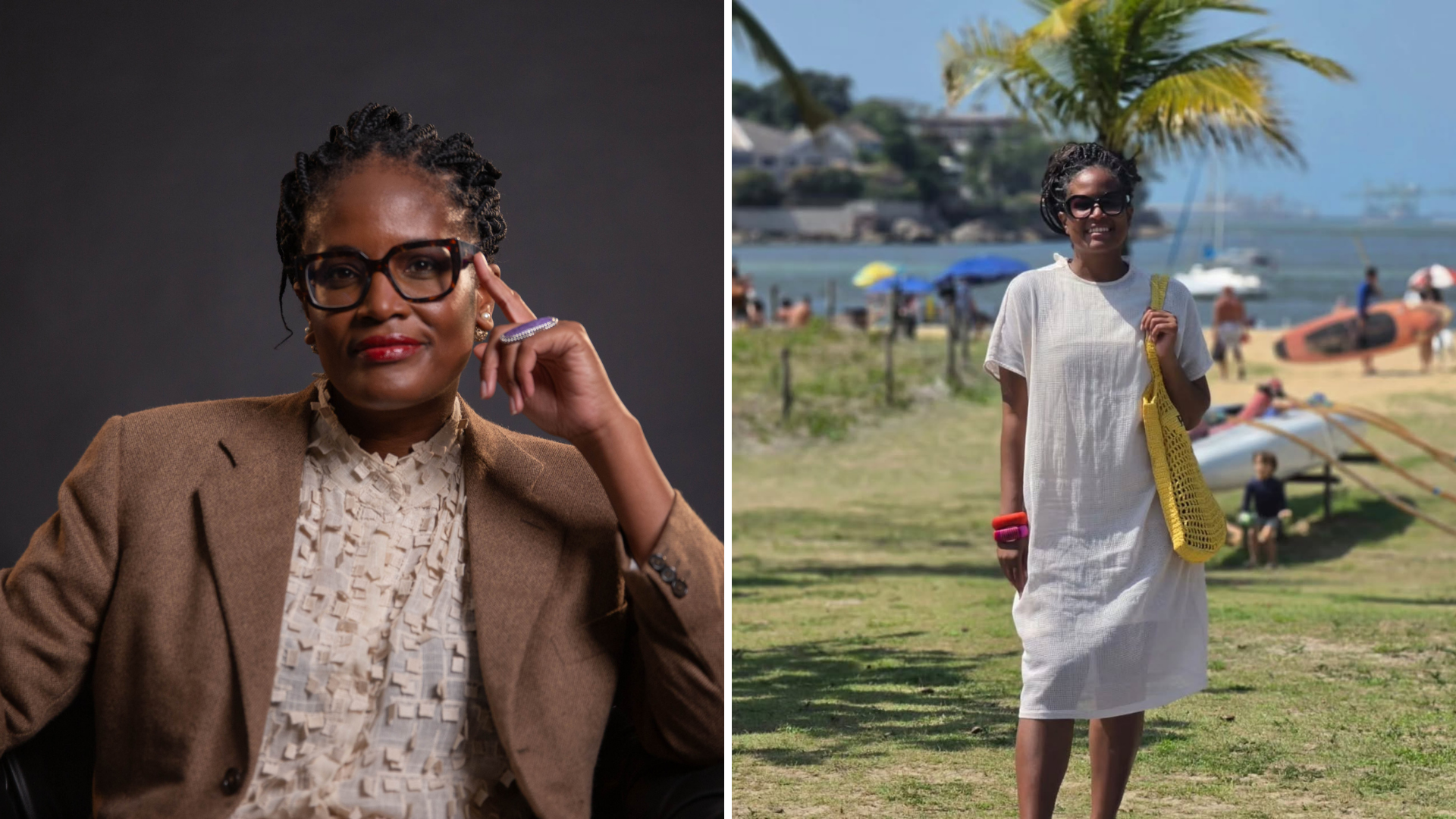 Djamila Ribeiro vem ao ES para lançar livro e curte praia em Vitória