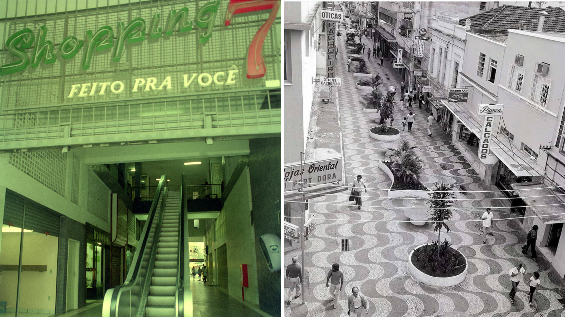 A Galeria Shopping 7, conhecida como Shopping Sete, foi inaugurada em 1975 no Edifício Antares, na Rua Sete de Setembro