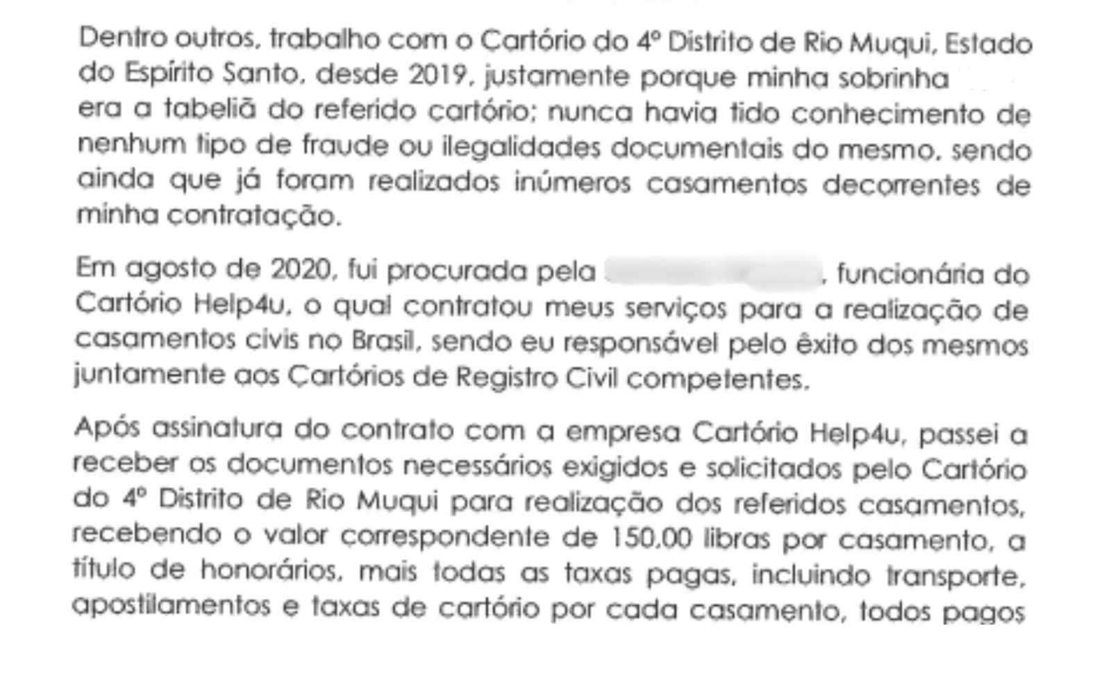 Fraude nos cartórios de Rio Muqui, em Itapemirim, envolvendo certidões de casamento falsas