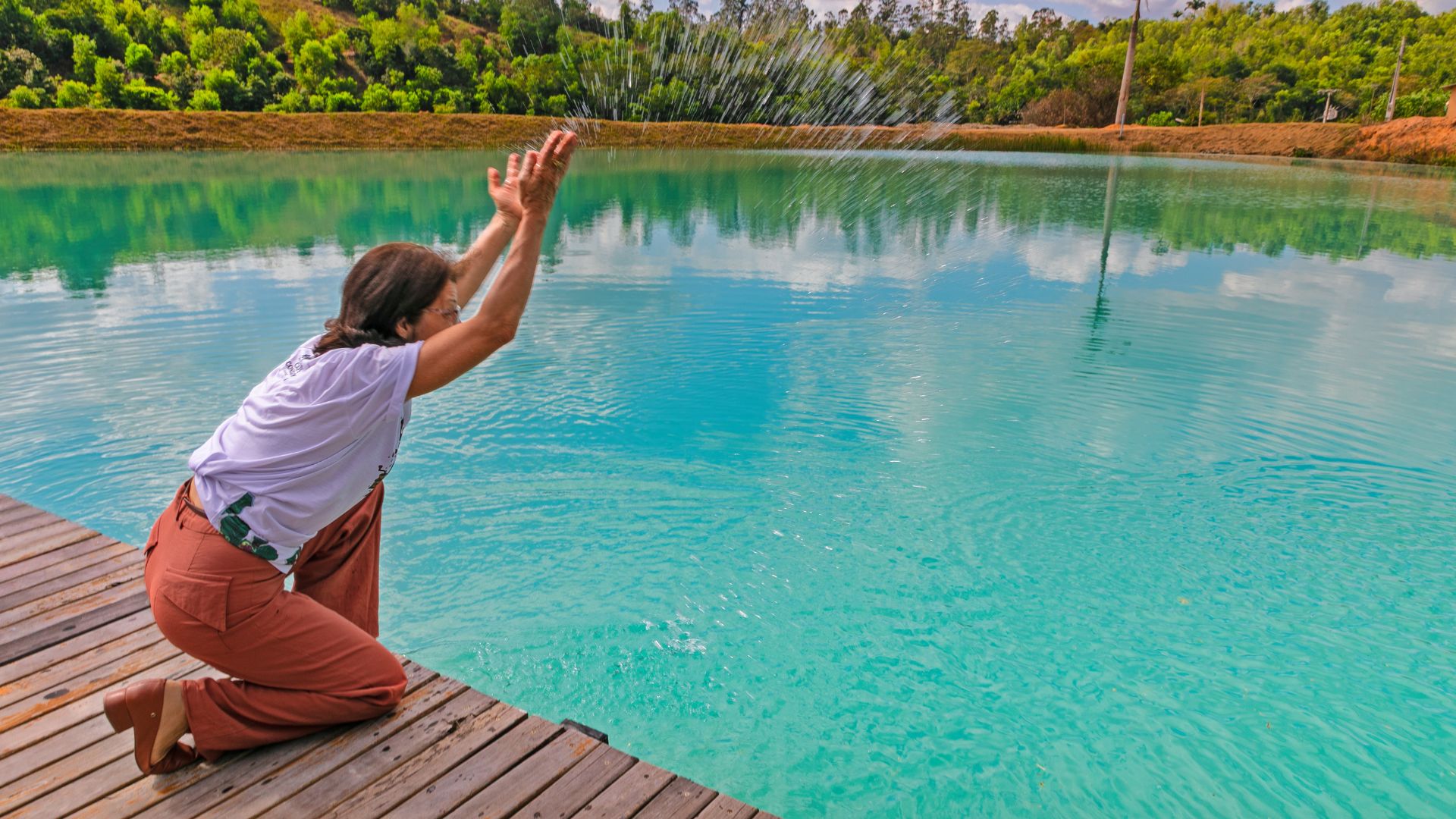 A Lagoa Azul escondida no Norte do ES que agora vai receber turistas