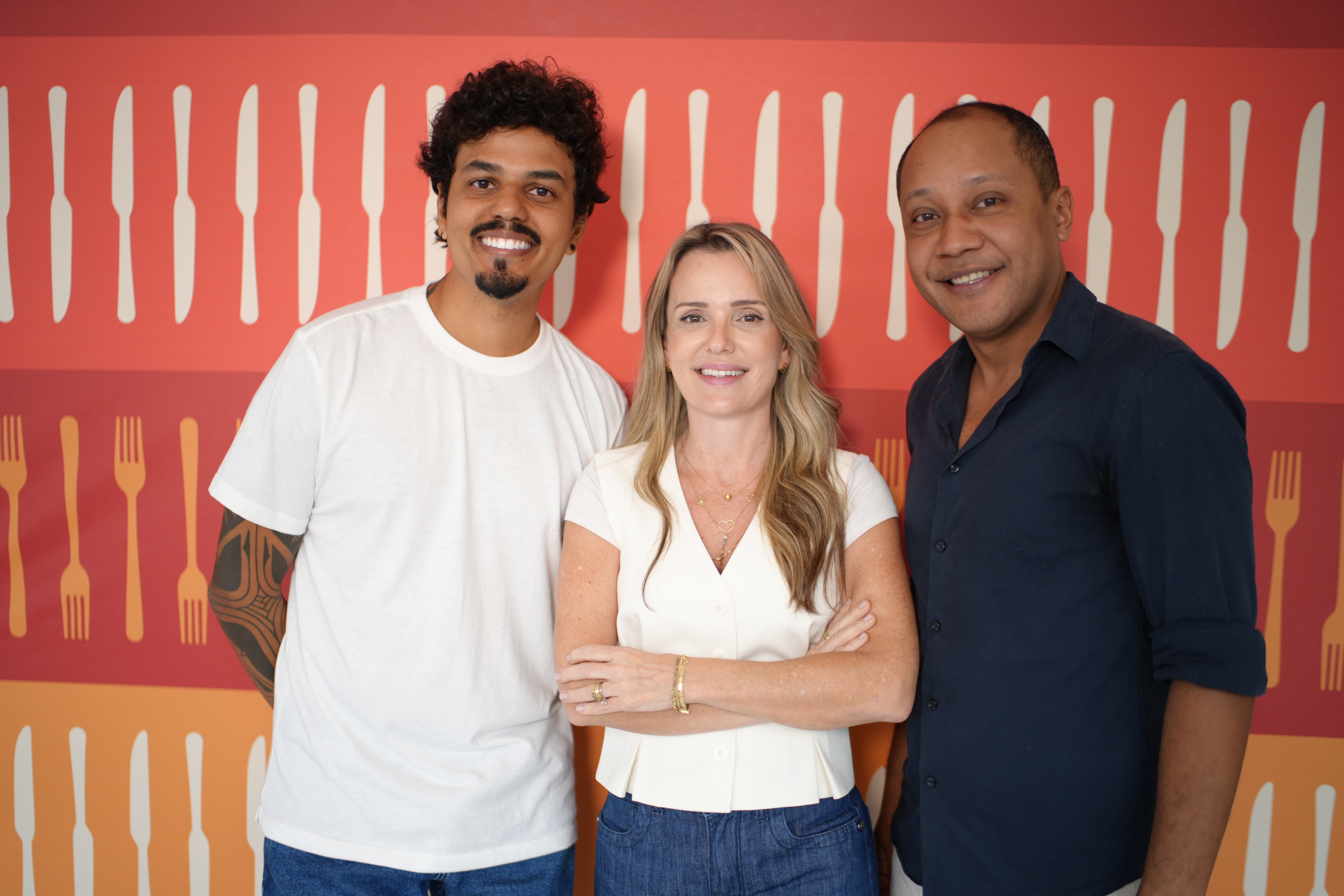 Murilo Góes, Júlia Faria e Harum Katharian esperam criatividade, técnica e muito sabor para a segunda temporada