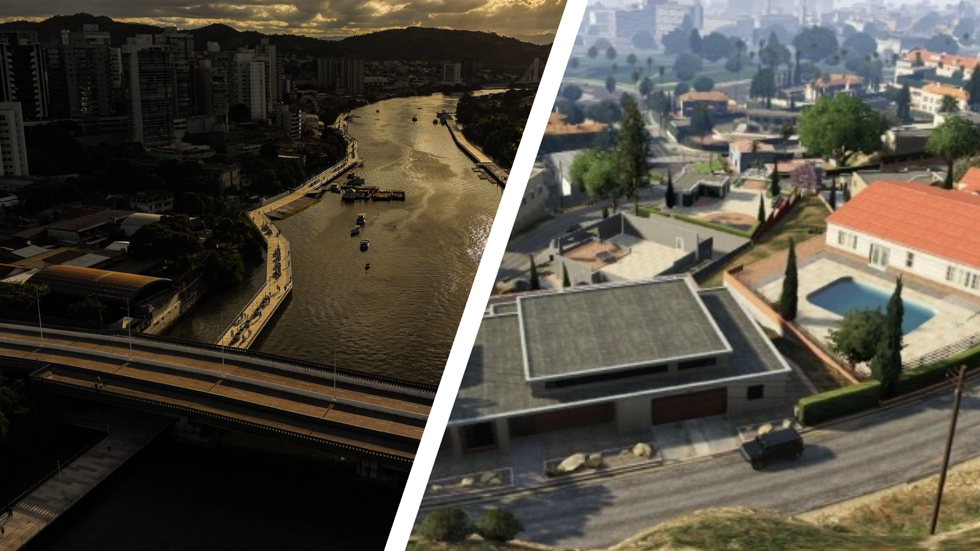 Se o mapa de GTA ganhasse uma versão capixaba, diversos postos seriam trocados por lugares icônicos da região metropolitana