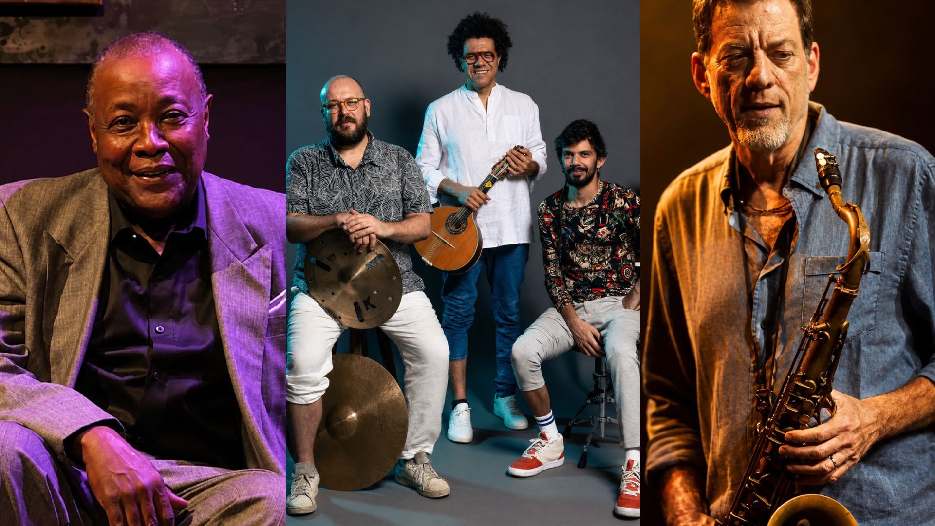 Lorenzo Thompson, Trio Hamilton de Holanda e Léo Gandelman