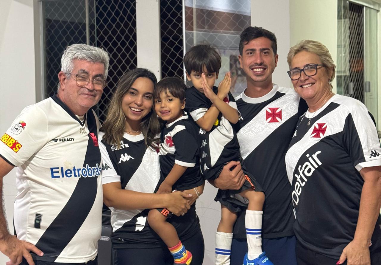 Caio Bonfim e família em Brasília