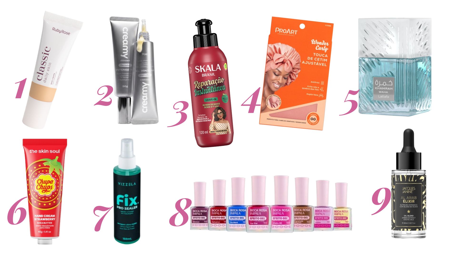 Lançamentos da Beauty Fair