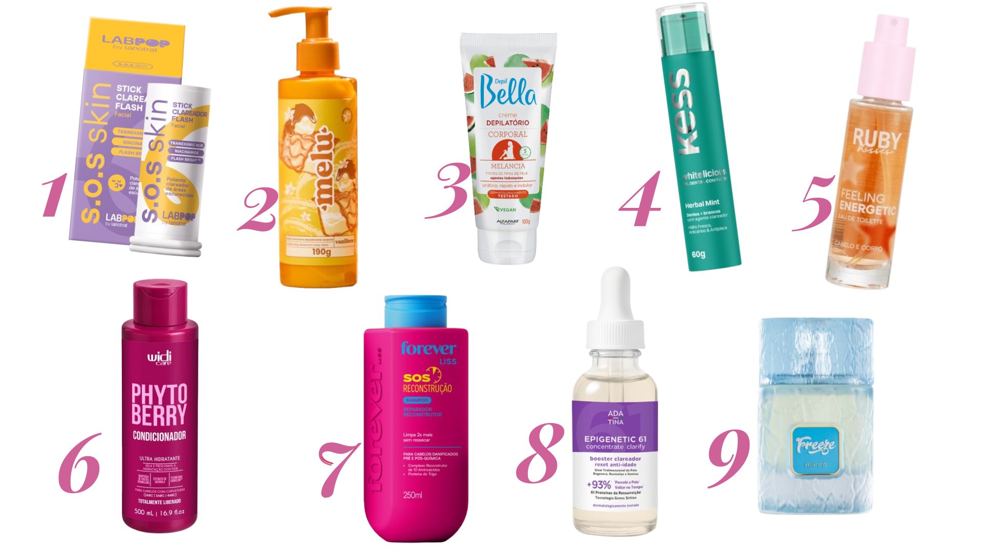 Lançamentos da Beauty Fair