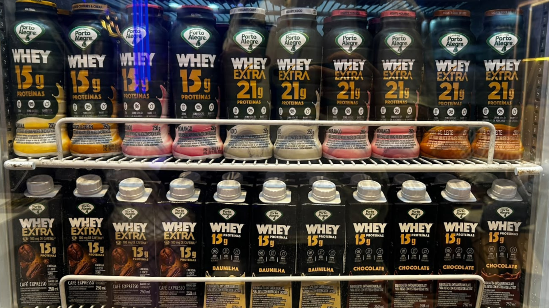 Porto Alegre lança iogurte de whey, com 21 gramas de proteína, na Acaps Trade Show