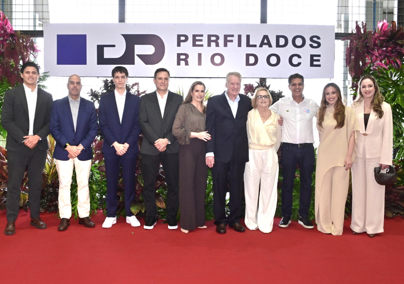 Perfilados Rio Doce, Industria do Grupo RDG, inaugura nova fábrica na Serra