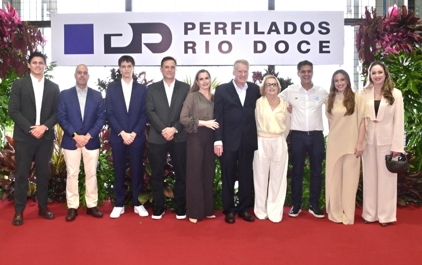 Perfilados Rio Doce, Industria do Grupo RDG, inaugura nova fábrica na Serra
