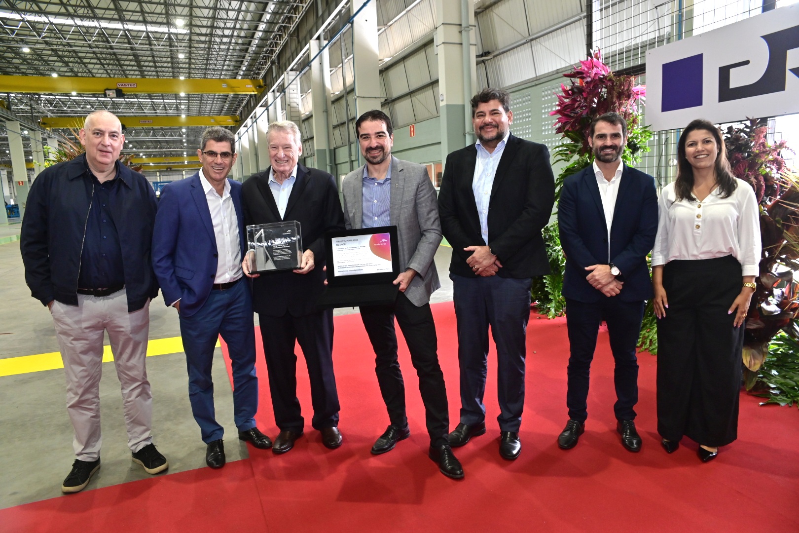 Perfilados Rio Doce, Industria do Grupo RDG, inaugura nova fábrica na Serra