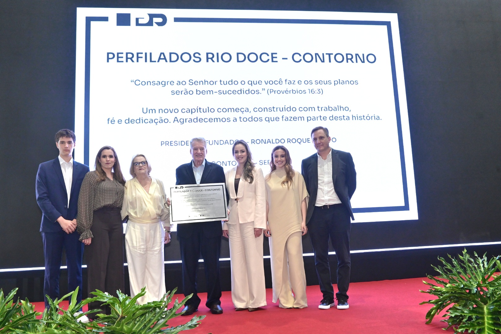 Perfilados Rio Doce, Industria do Grupo RDG, inaugura nova fábrica na Serra