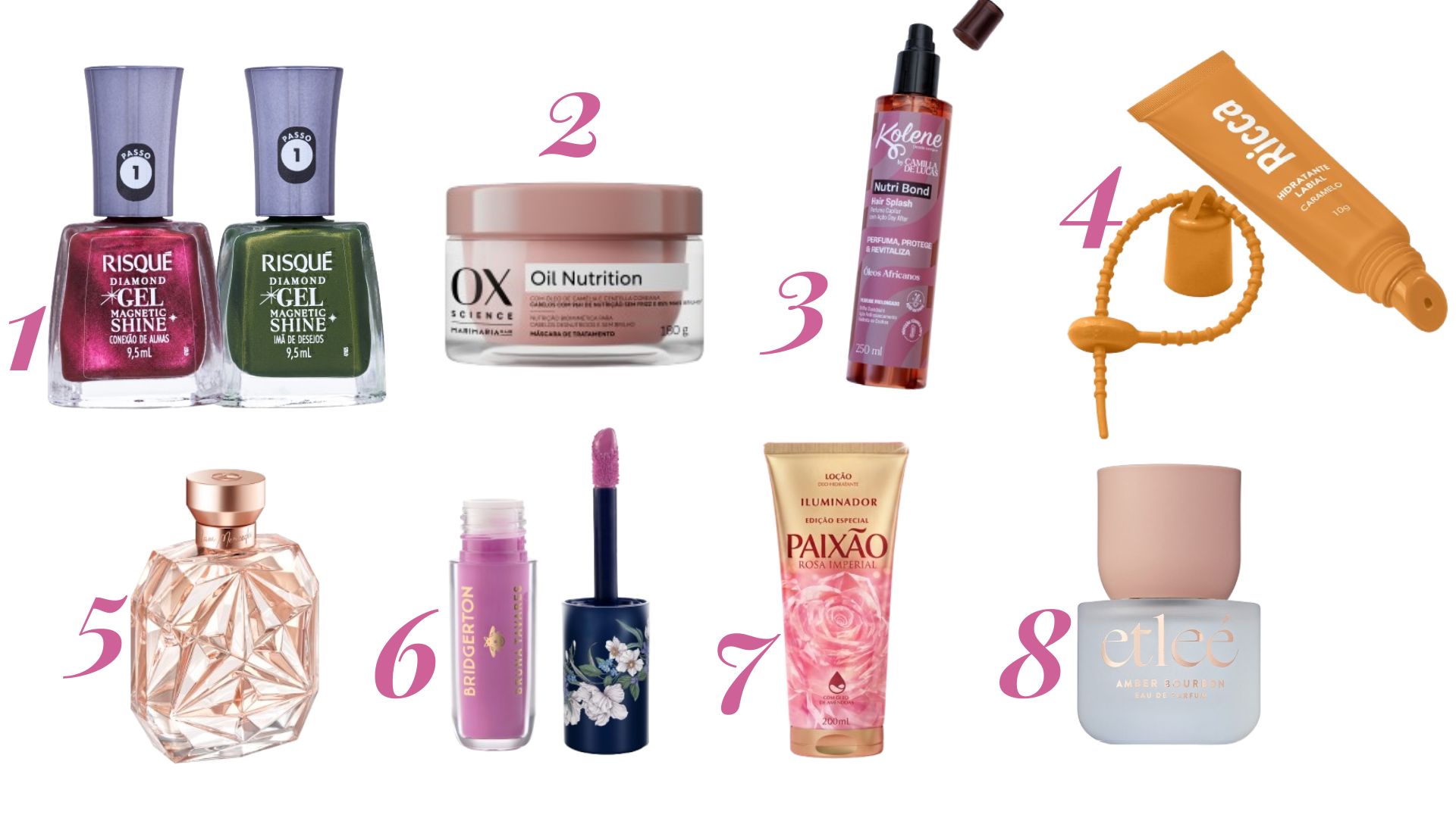 Seleção de produtos de beleza lançados na Beauty Fair 2026